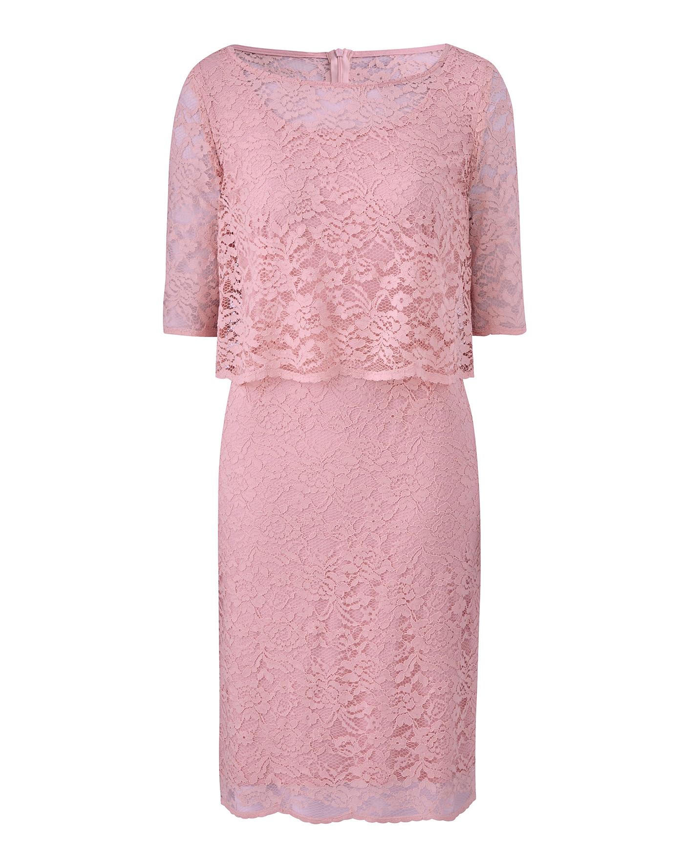 Together Lace Overlay Dress J D Williams