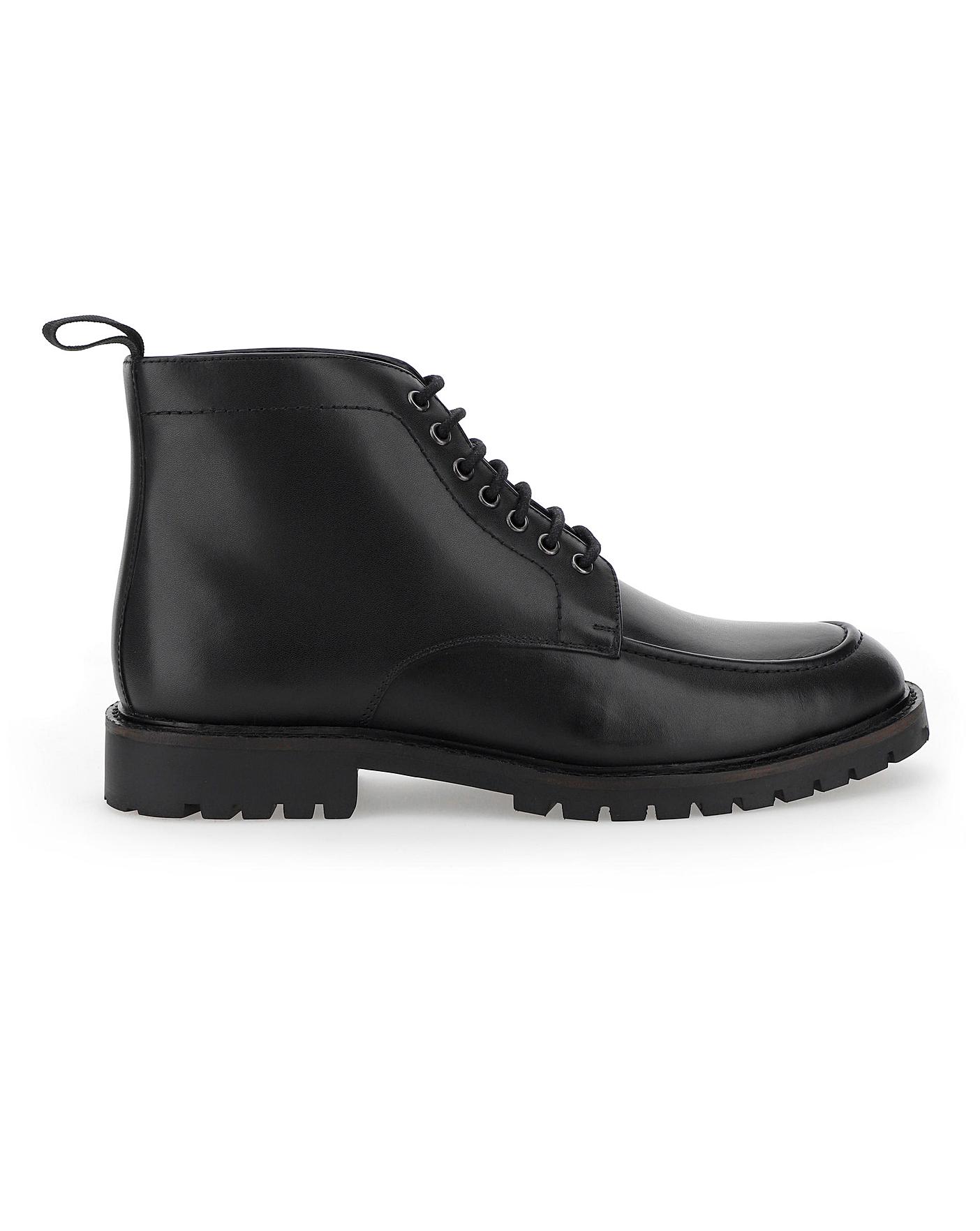 Hardy Leather Seam Boot Extra Wide Fit