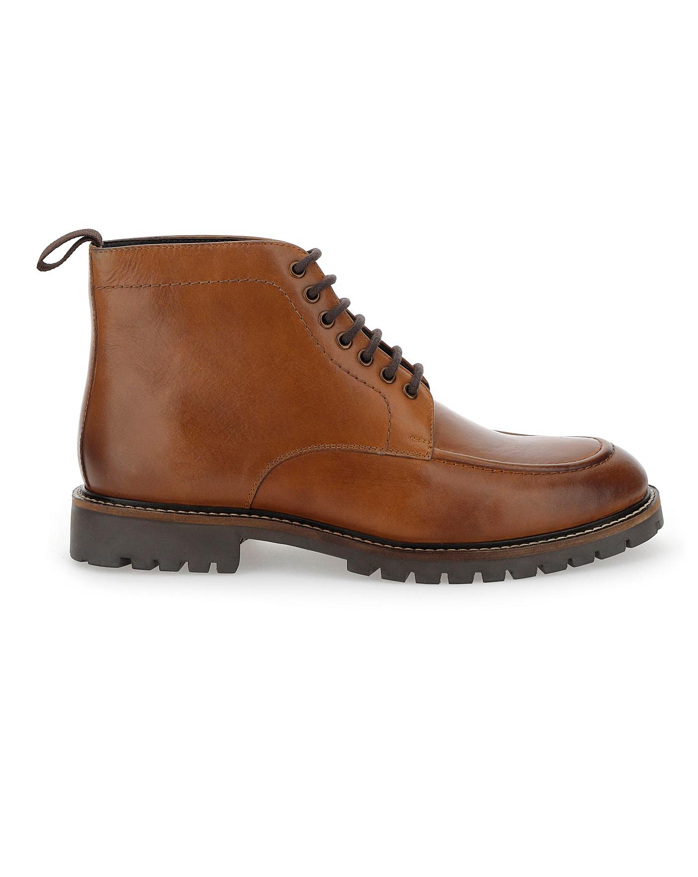 Hardy Leather Seam Boot Extra Wide Fit