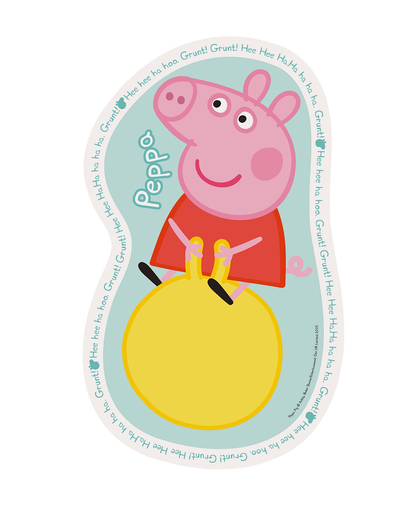 Peppa Pig 4x Large Shaped Puzzles Fashion World