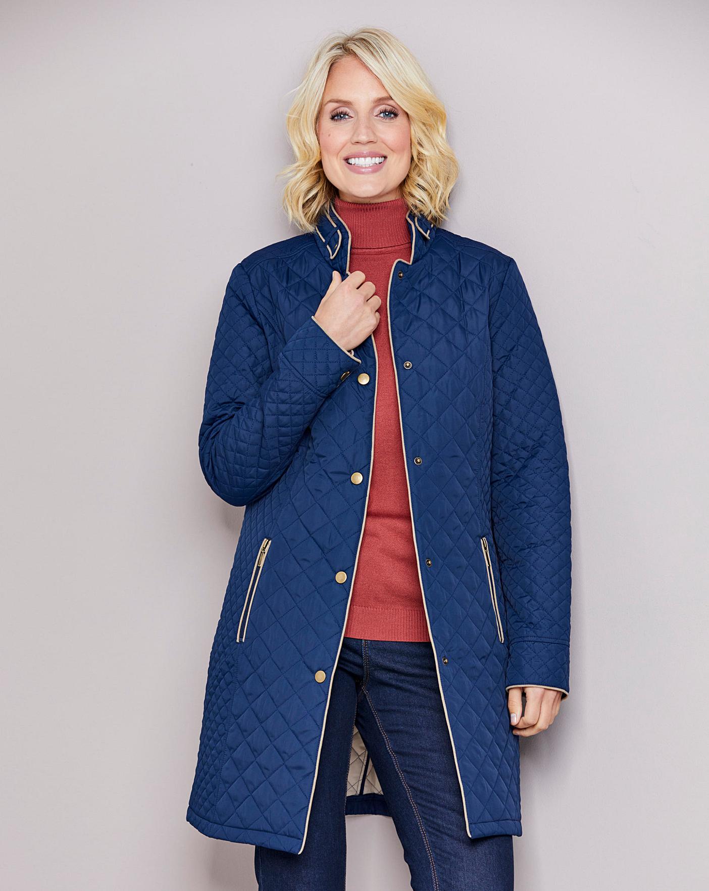 Dannimac longline quilted jacket Clearance