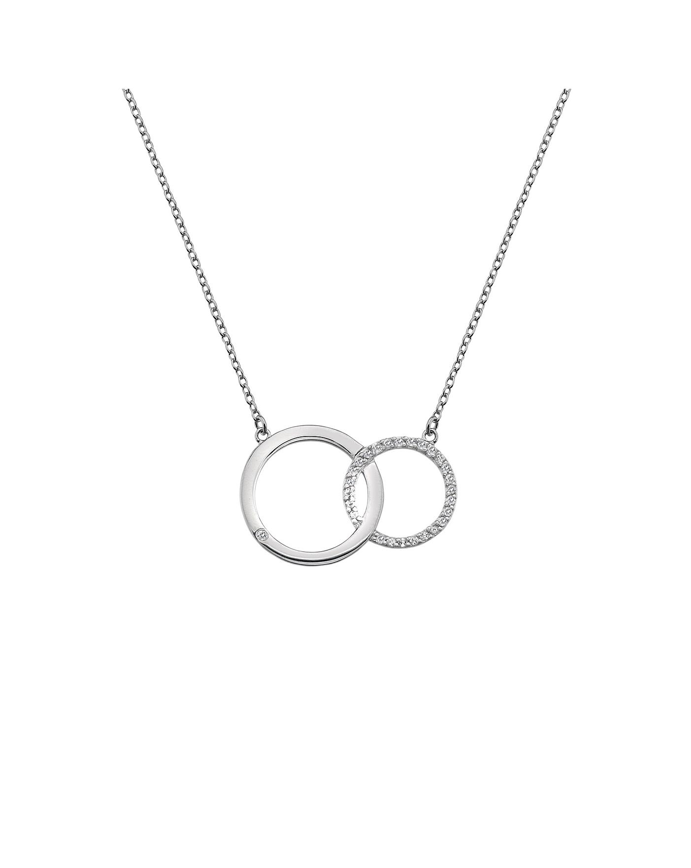 Double Diamond Necklace – Lindsey Leigh Jewelry