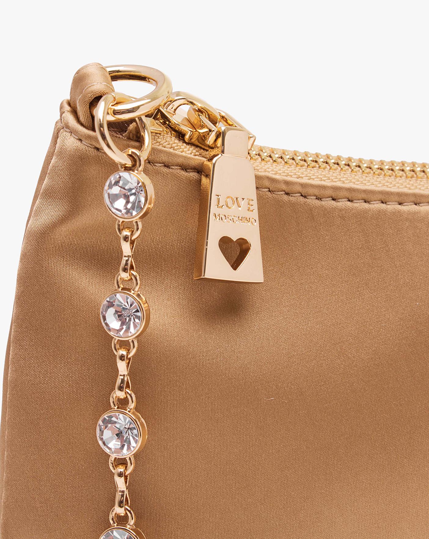 Rose gold moschino bag sales