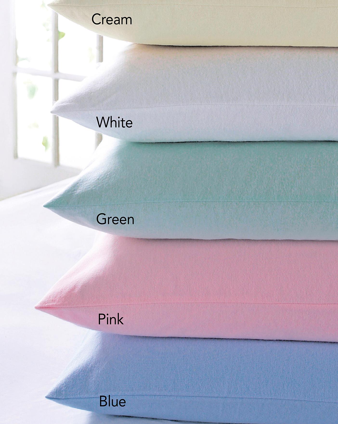 Flannelette Pillowcase Pair House Of Bath