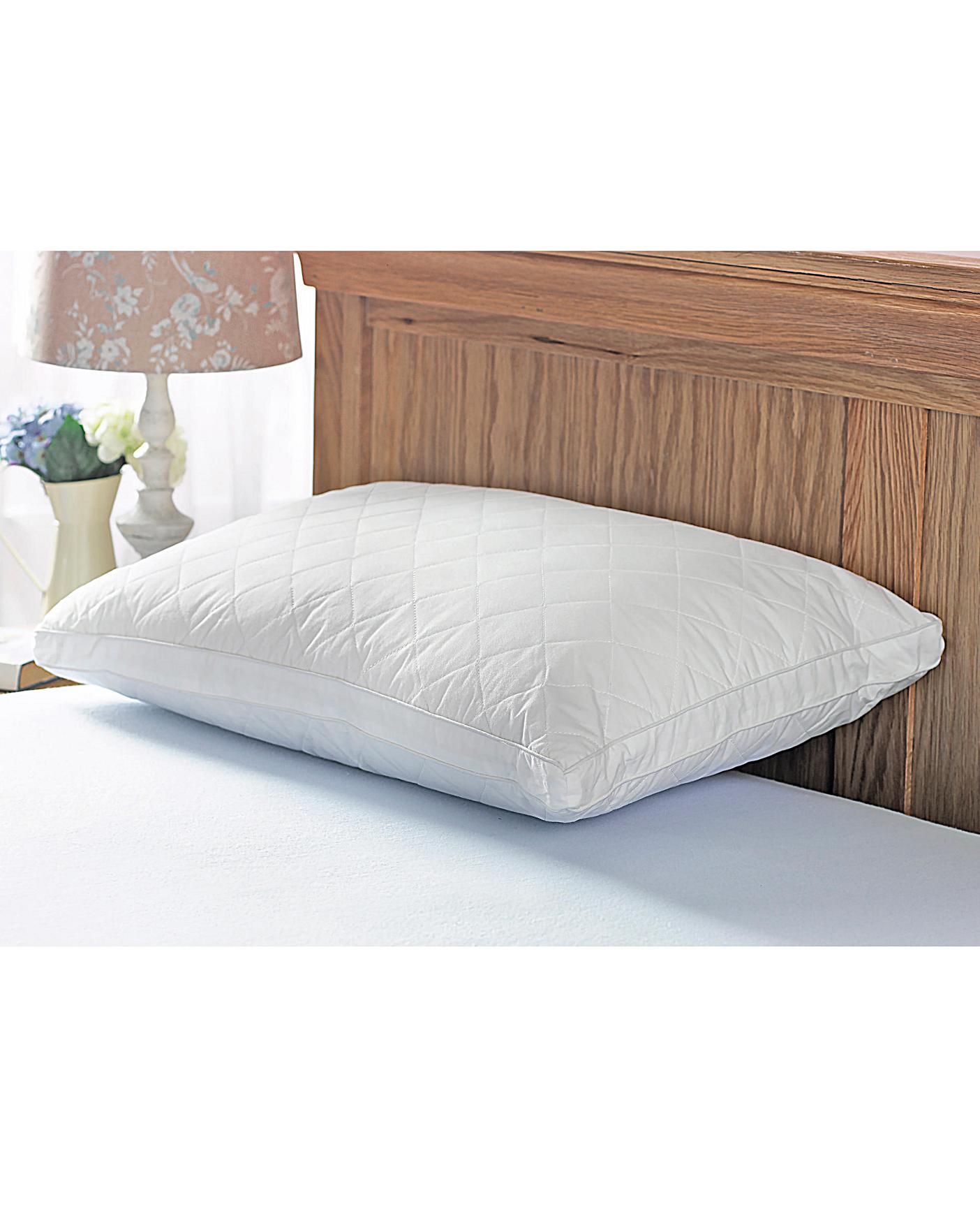 Gussetted Ball Fibre Pillow House of Bath