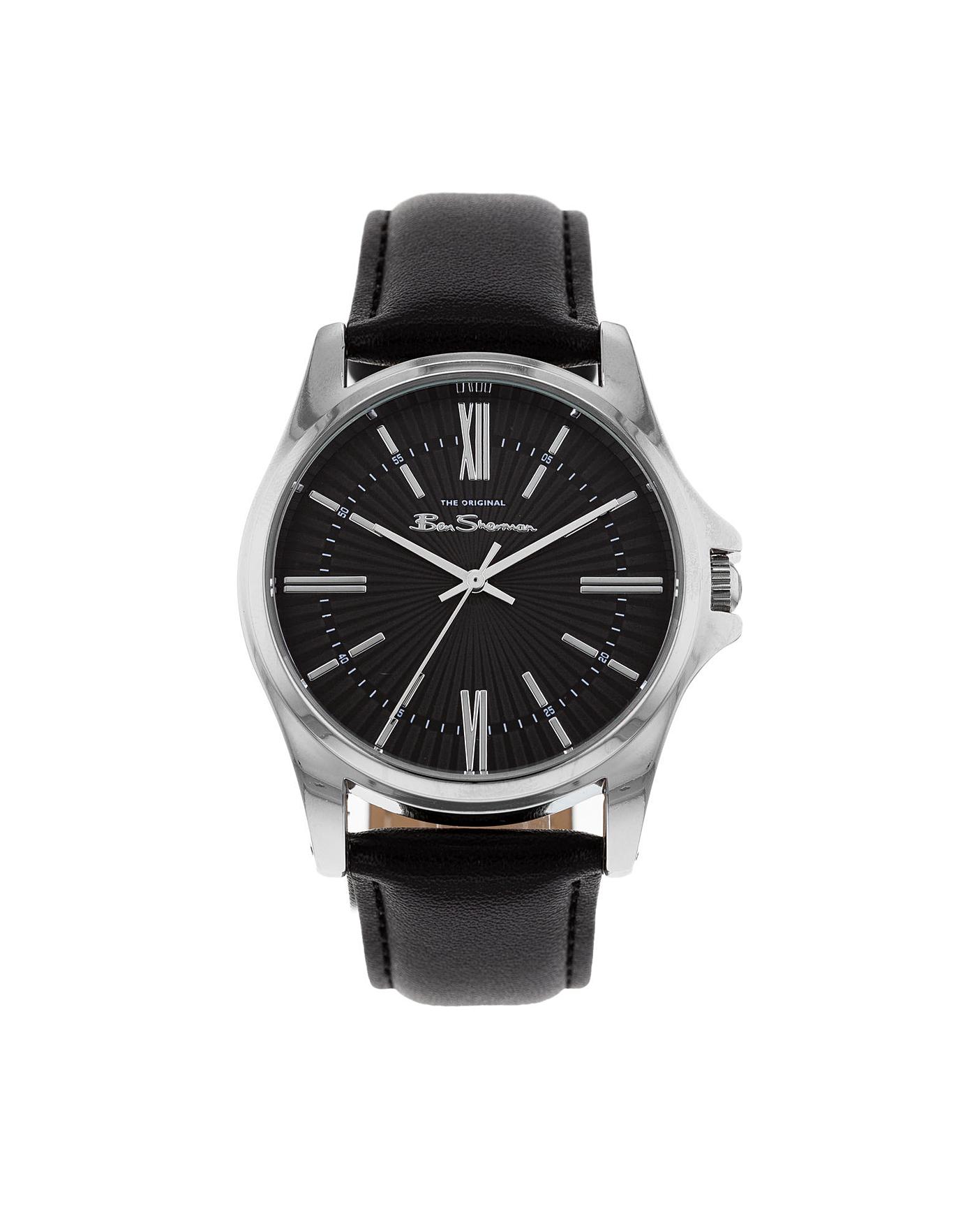 Ben sherman outlet watch leather strap