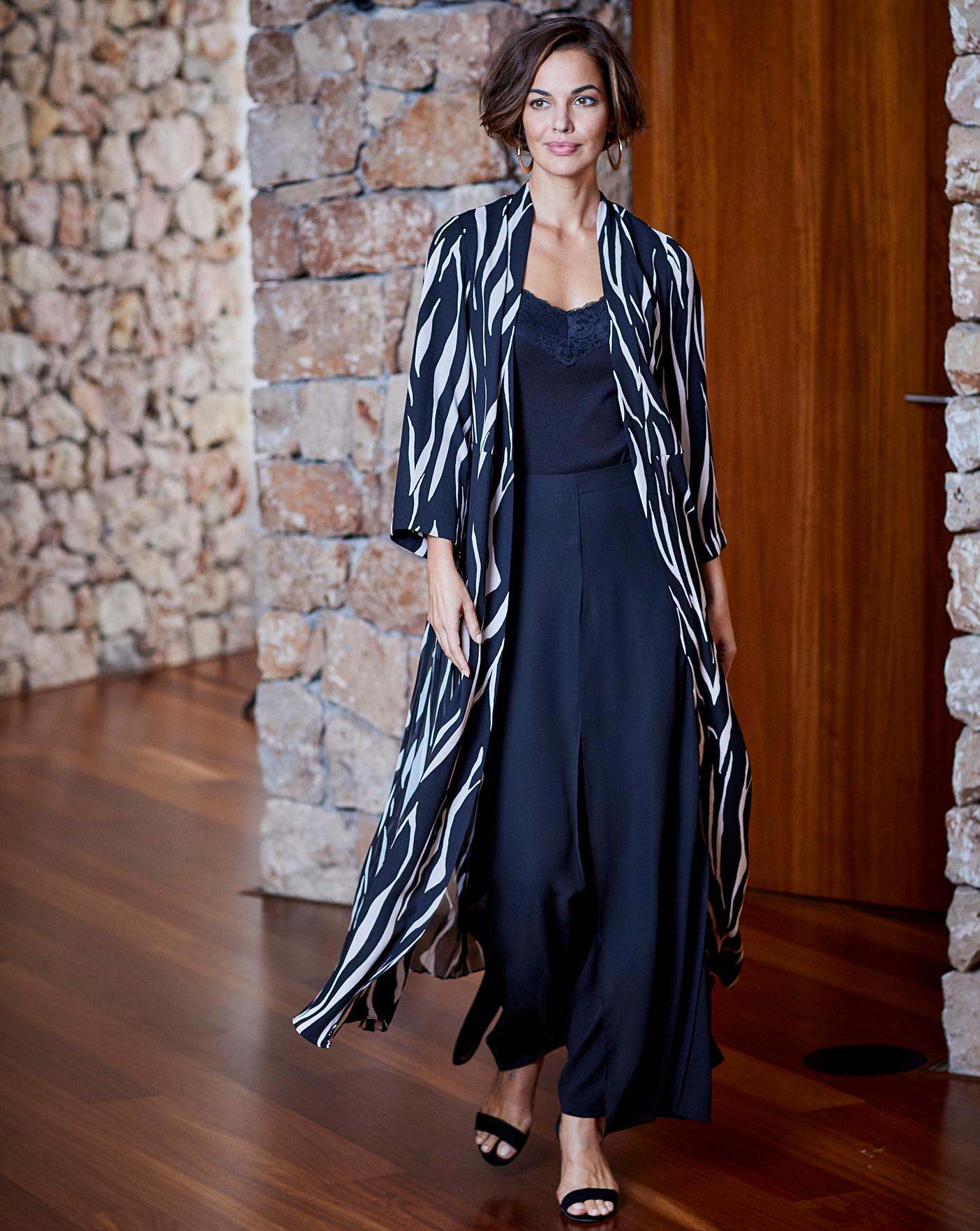 joanna hope dress and longline jacket