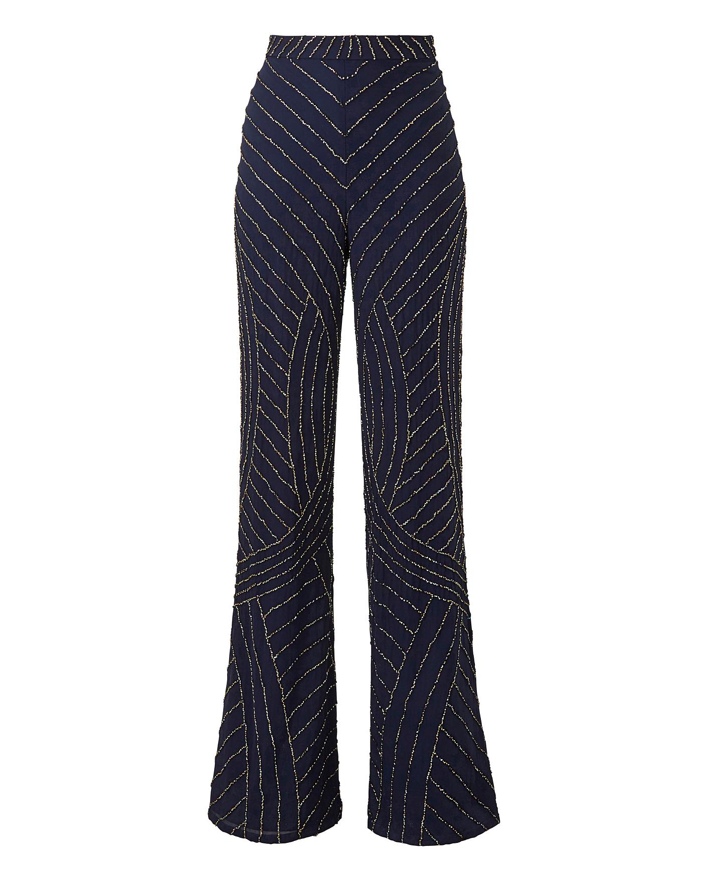 Joanna Hope Beaded Occasion Trouser | J D Williams