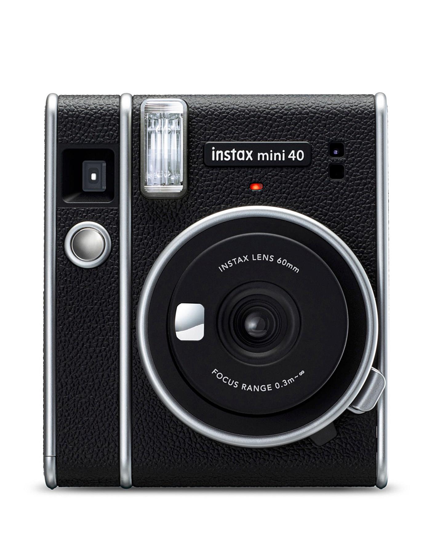 Instax Mini 40 Instant Camera with 10 Shot Contact Sheet Deco Film