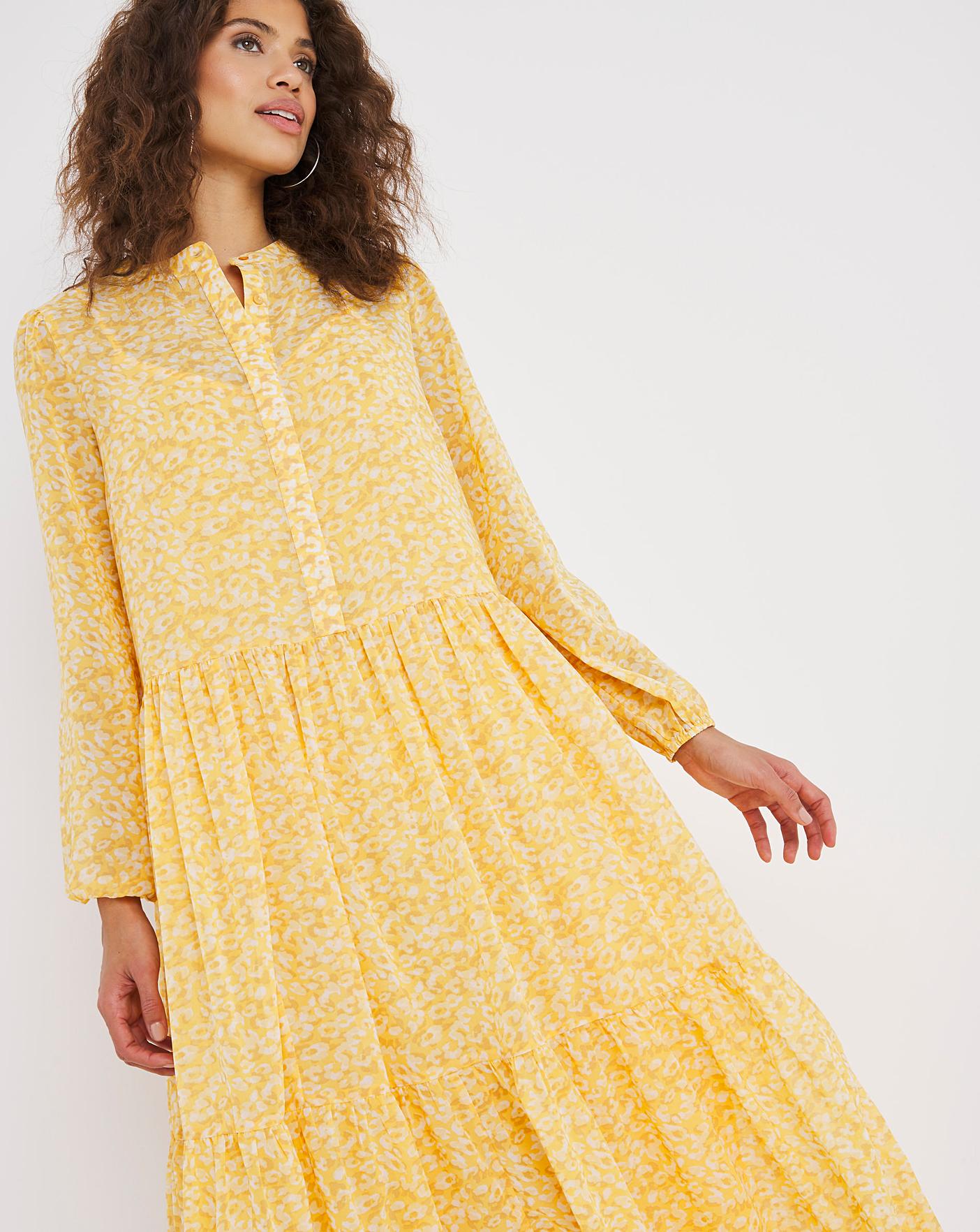 yellow dress online shopping