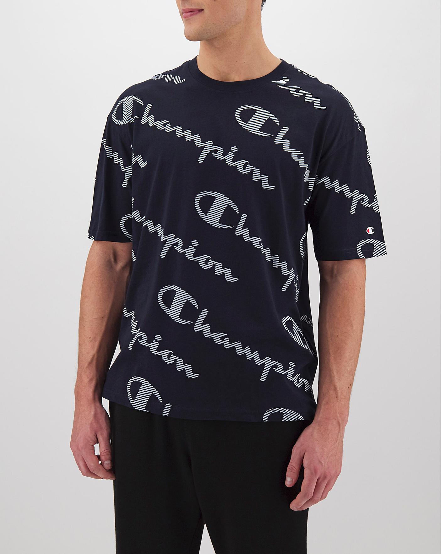 Champion AOP Crew Neck T-Shirt | Oxendales