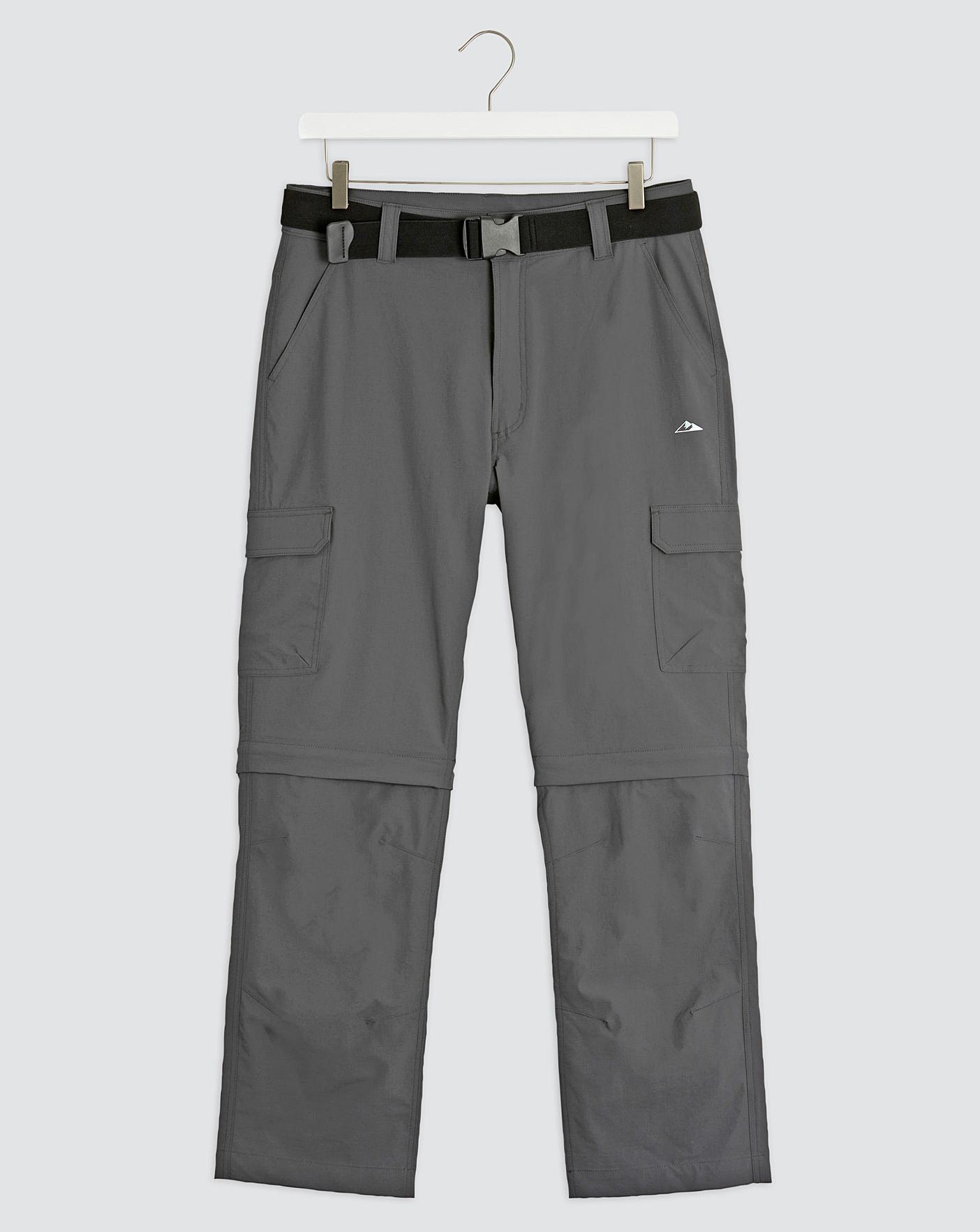 zip away cargo pants