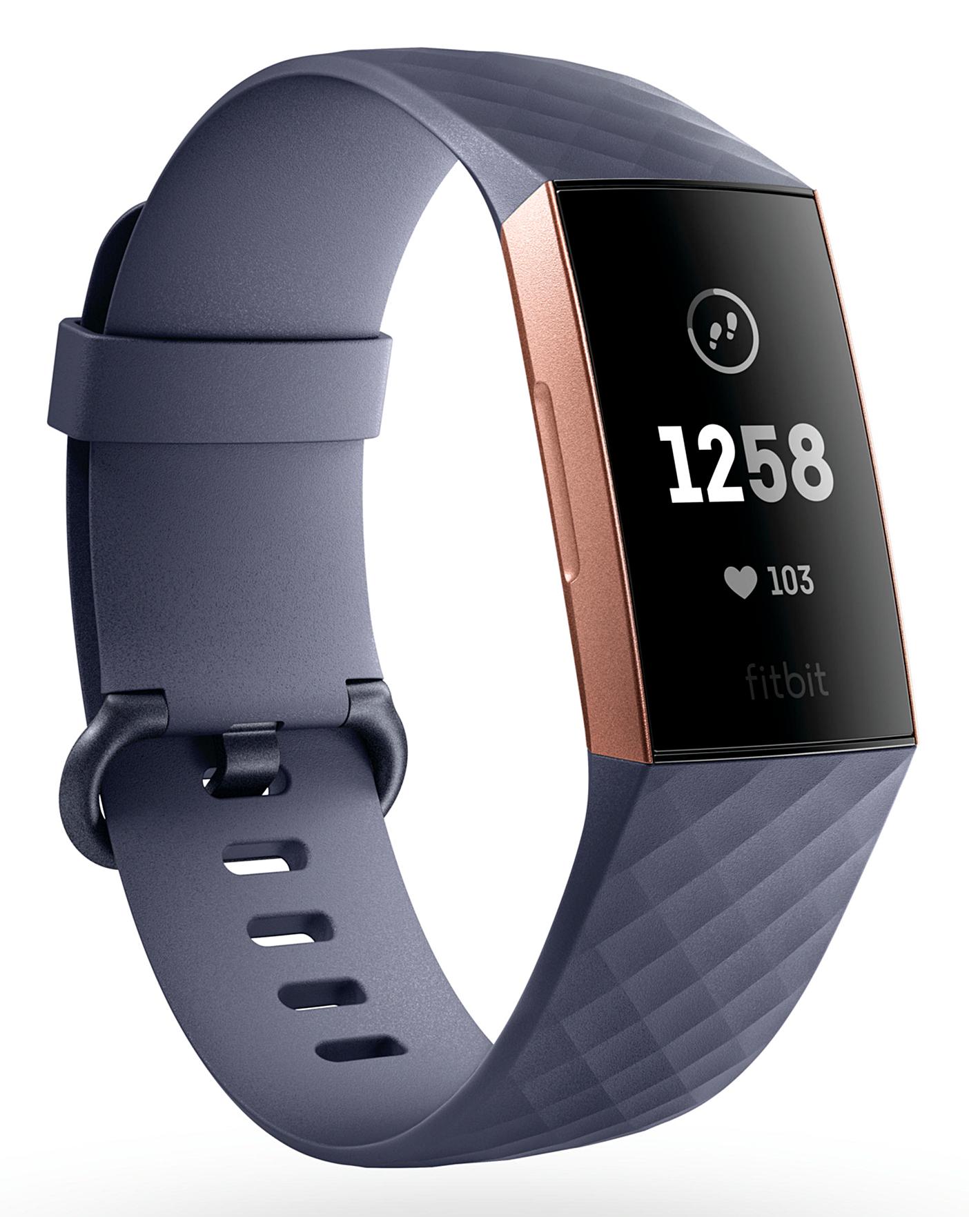 Fitbit Charge 3 Rose Gold/Blue Grey 