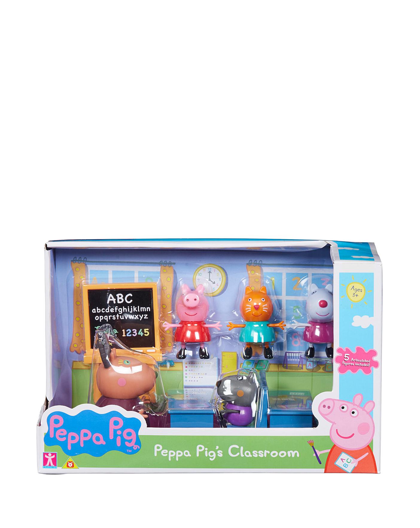 Peppa Pigs Classroom Playset Home Essentials