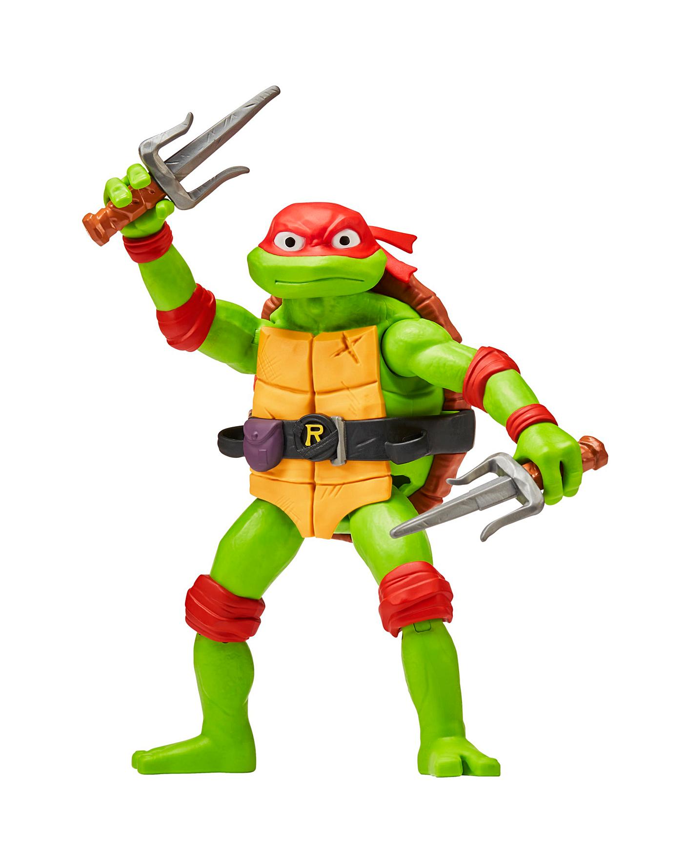 Rise of the teenage best sale mutant ninja turtles giant figures