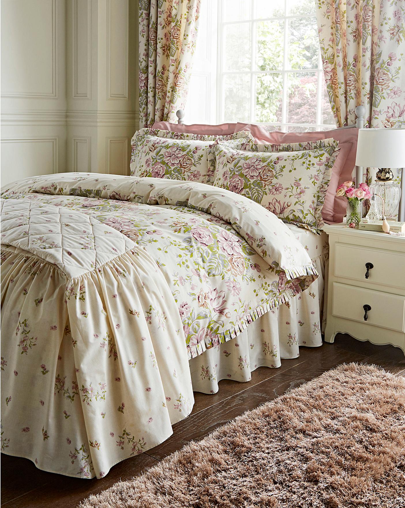 Rose Boutique Reversible Duvet Cover J D Williams