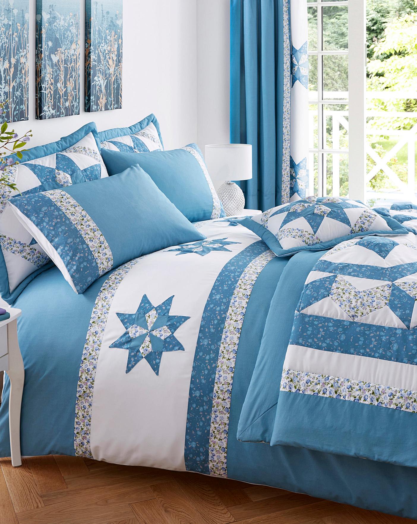 Brianne Puffball Duvet Cover Set Simply Be