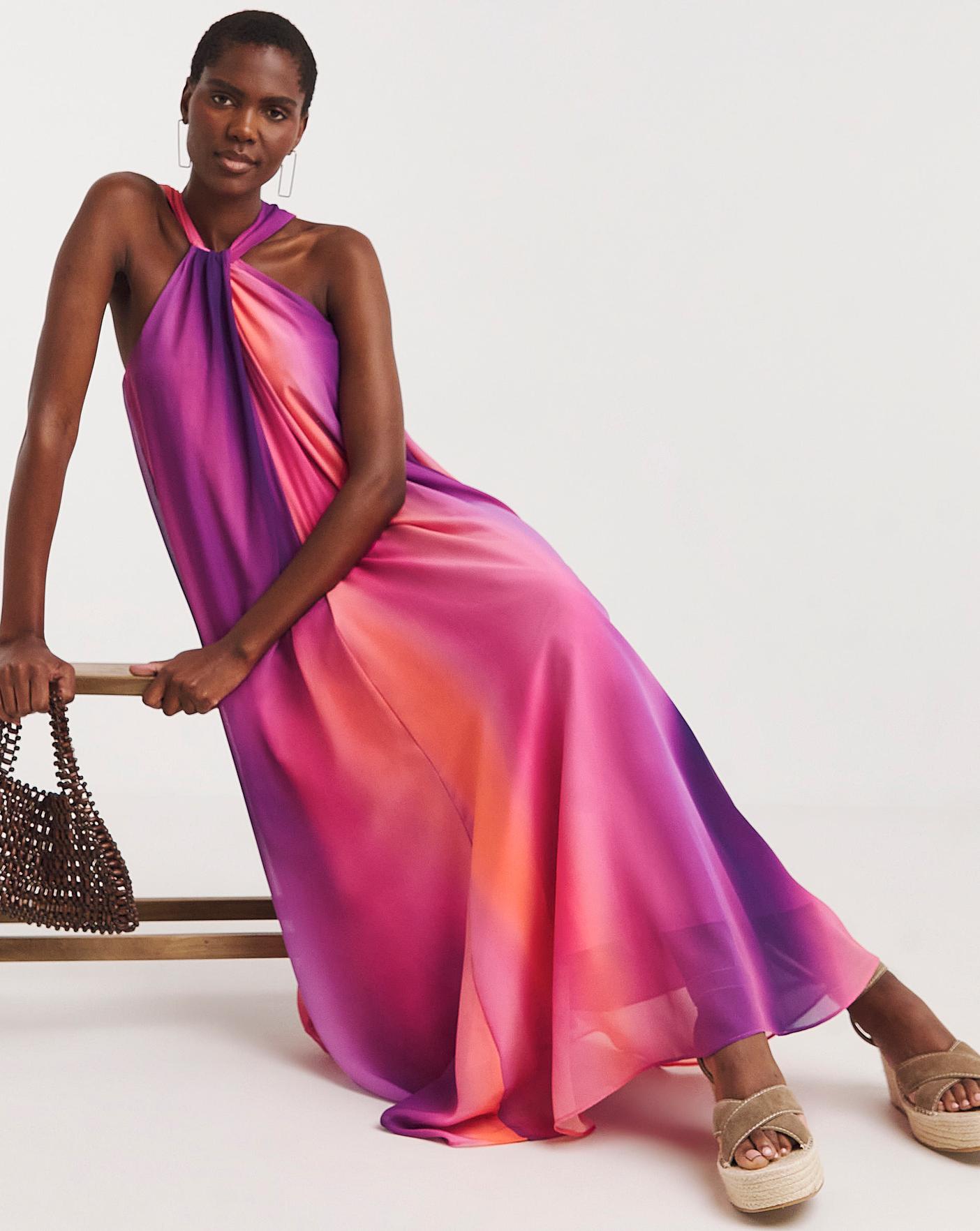 Maxi ombre dress hotsell