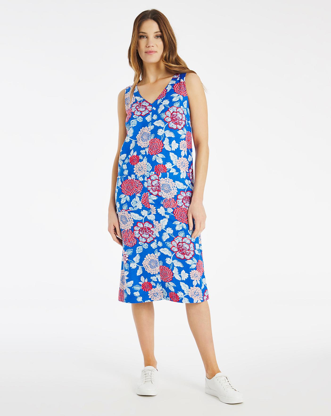 summer linen shift dresses