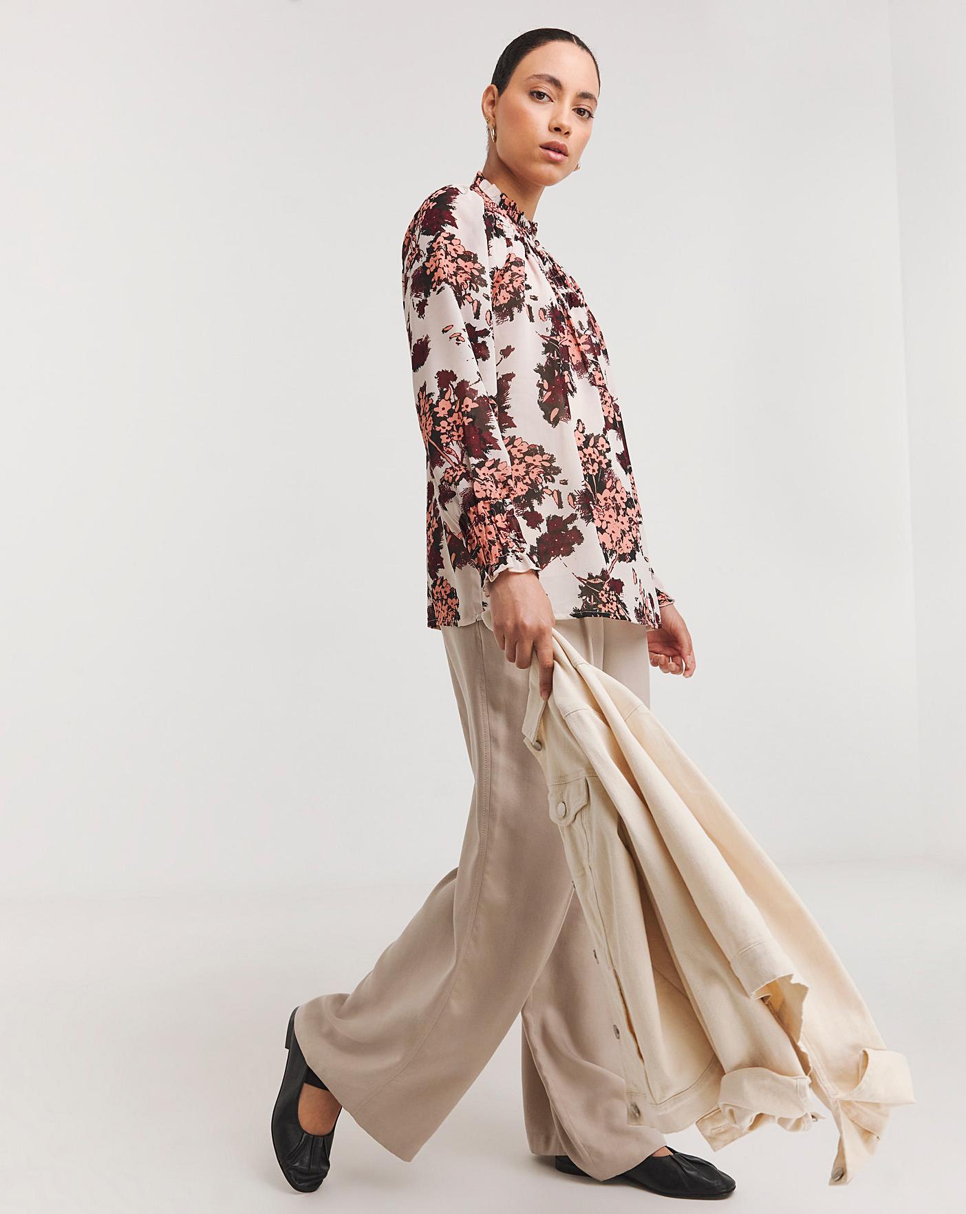 Sheer yoke top hotsell