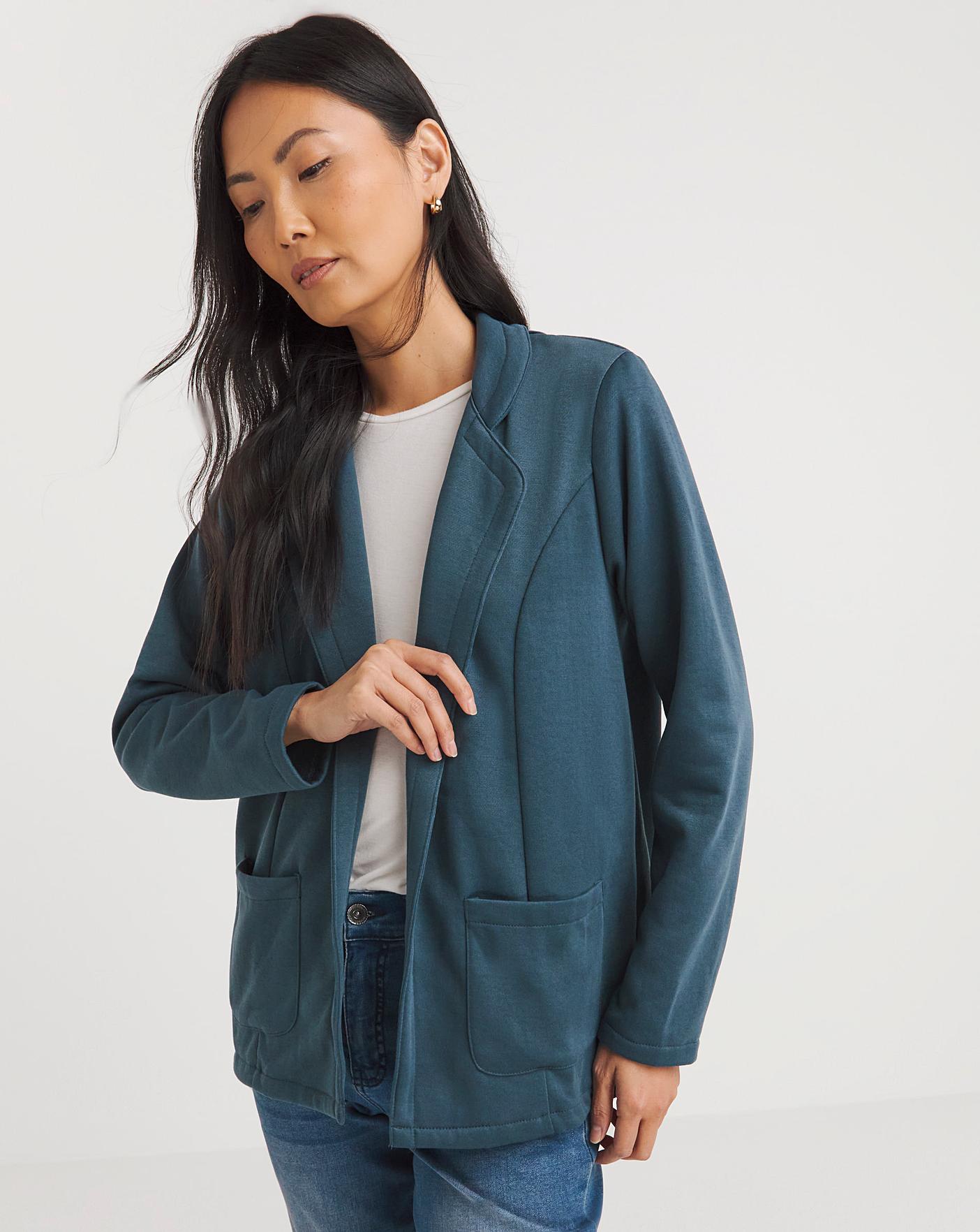 Soft on sale jersey jacket