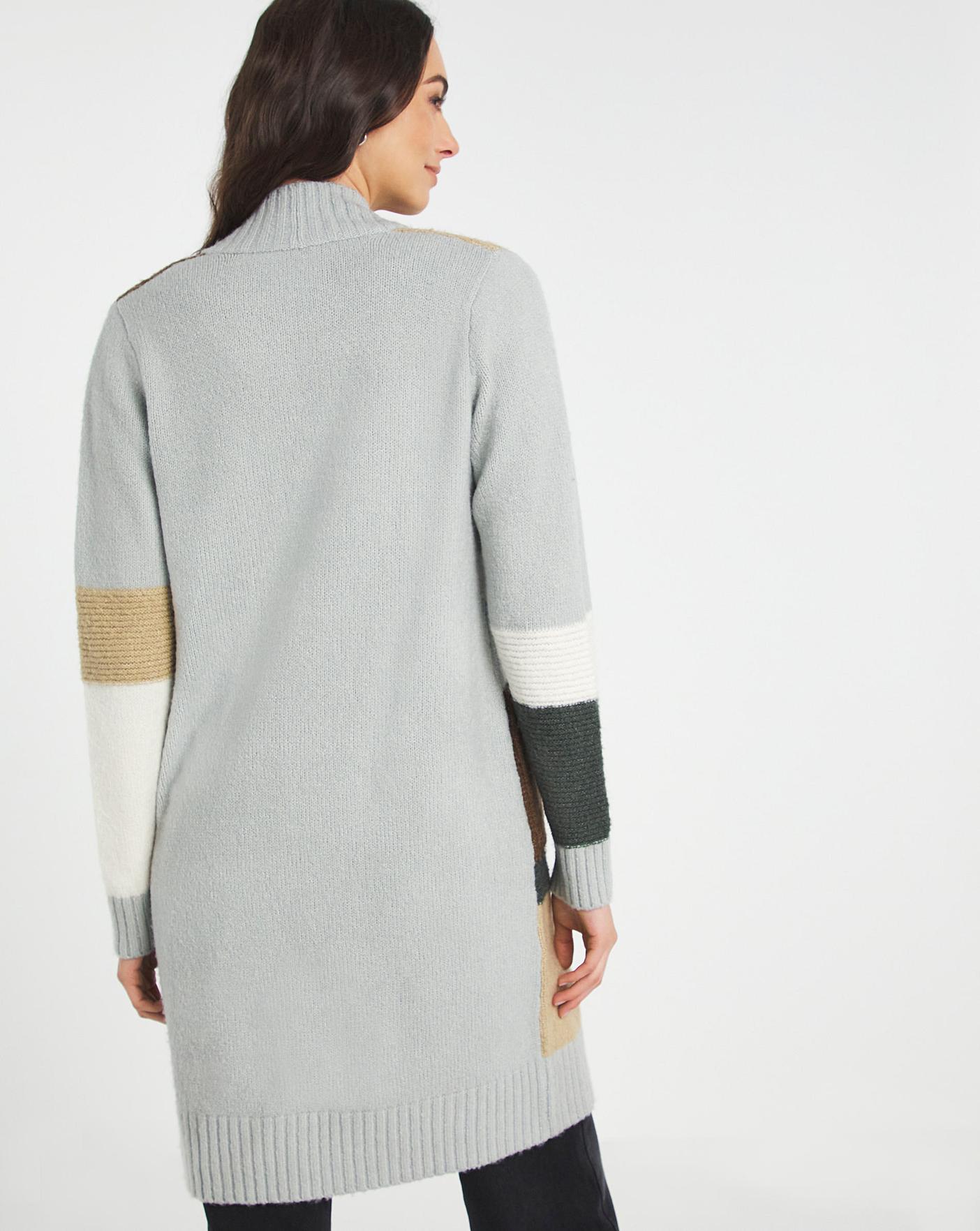 Julipa Stripe Longline Coatigan Oxendales