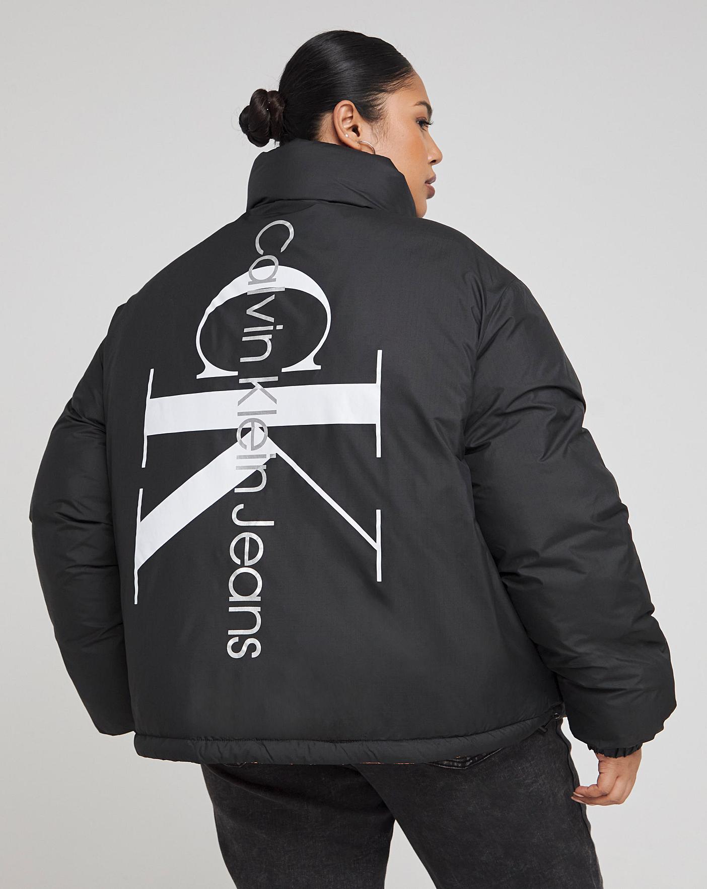 Calvin klein reversible puffer jacket sales