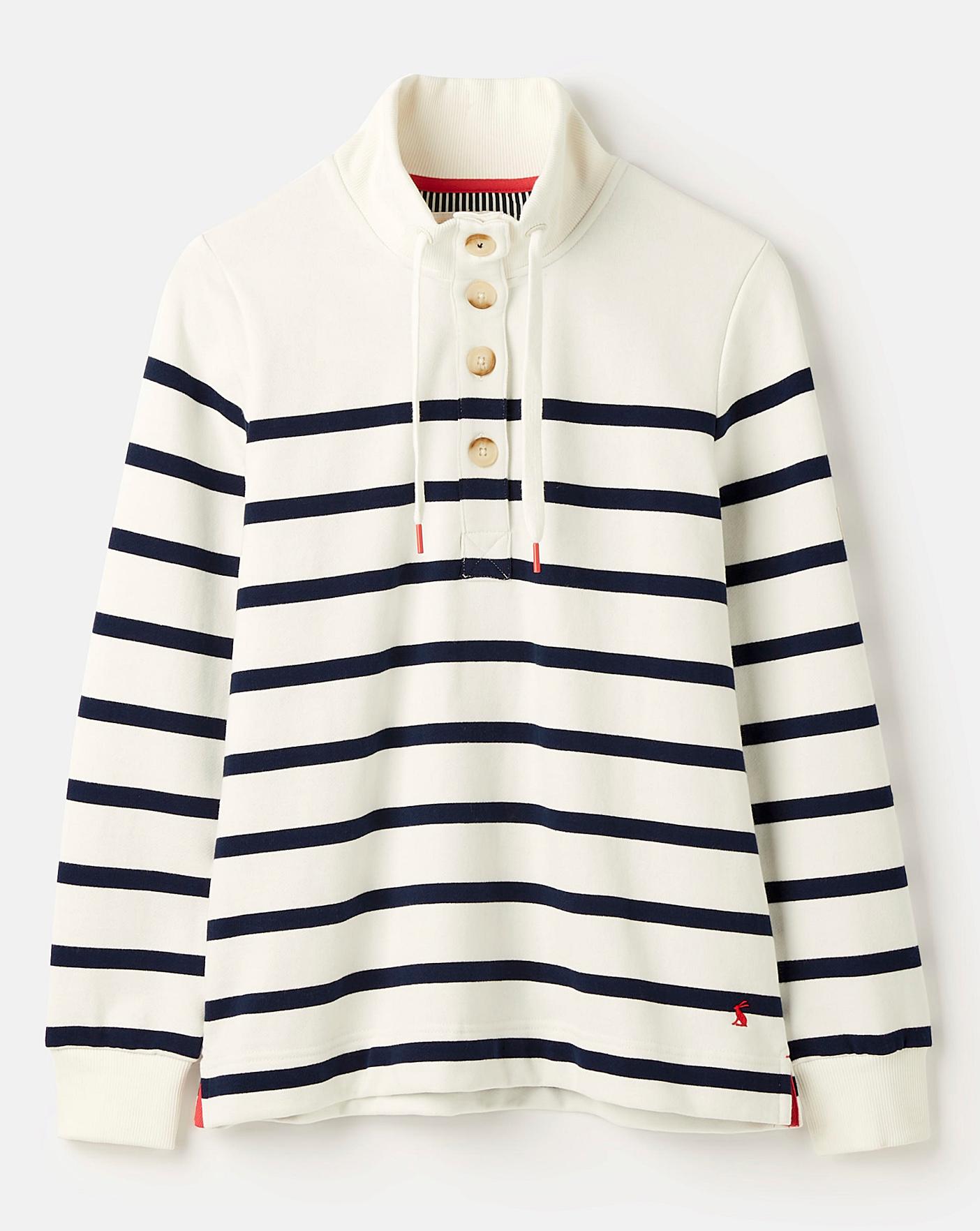 Joules beachy discount funnel neck sweatshirt