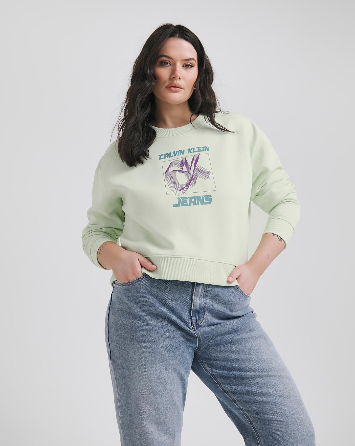 Calvin Jeans Hyper Real Sweatshirt Simply Be