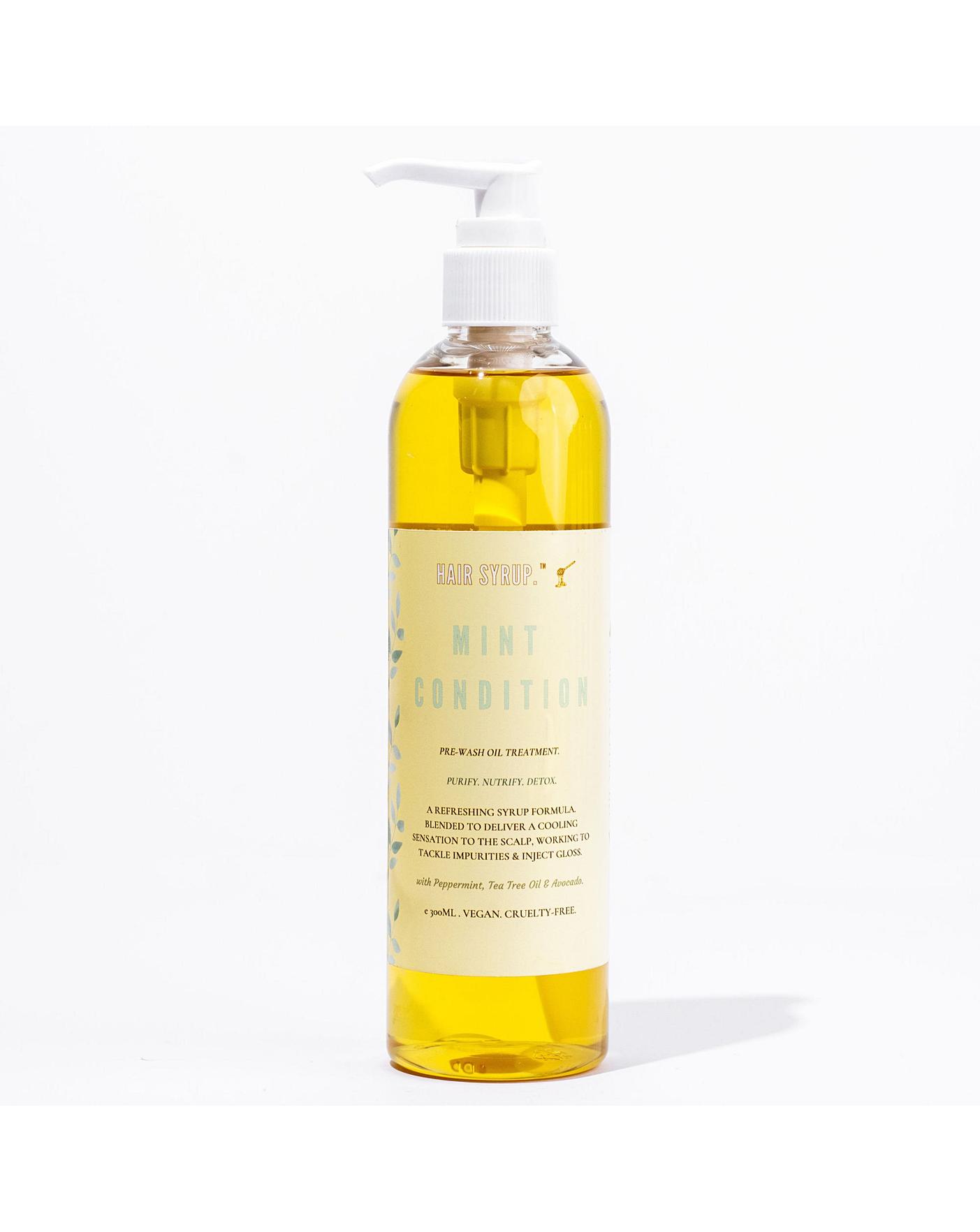 Hair Syrup Mint Hydrating PreWash Oil J D Williams