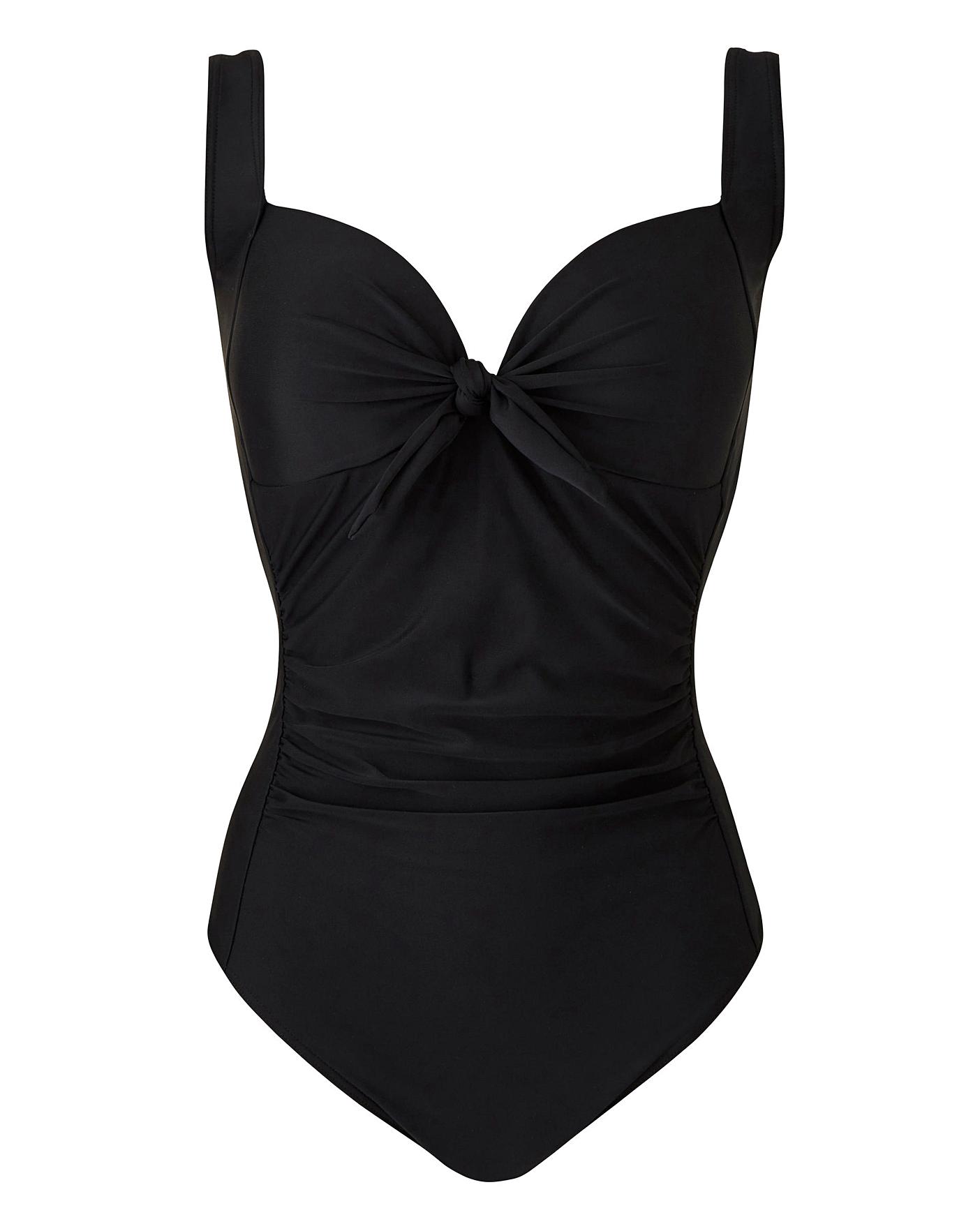 Black Classic Swimsuit | Simply Be