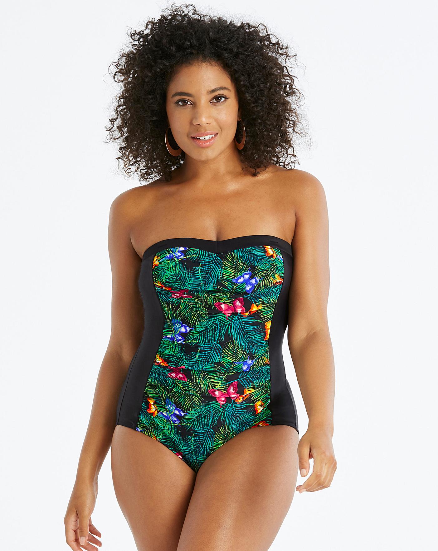 magisculpt bandeau swimsuit