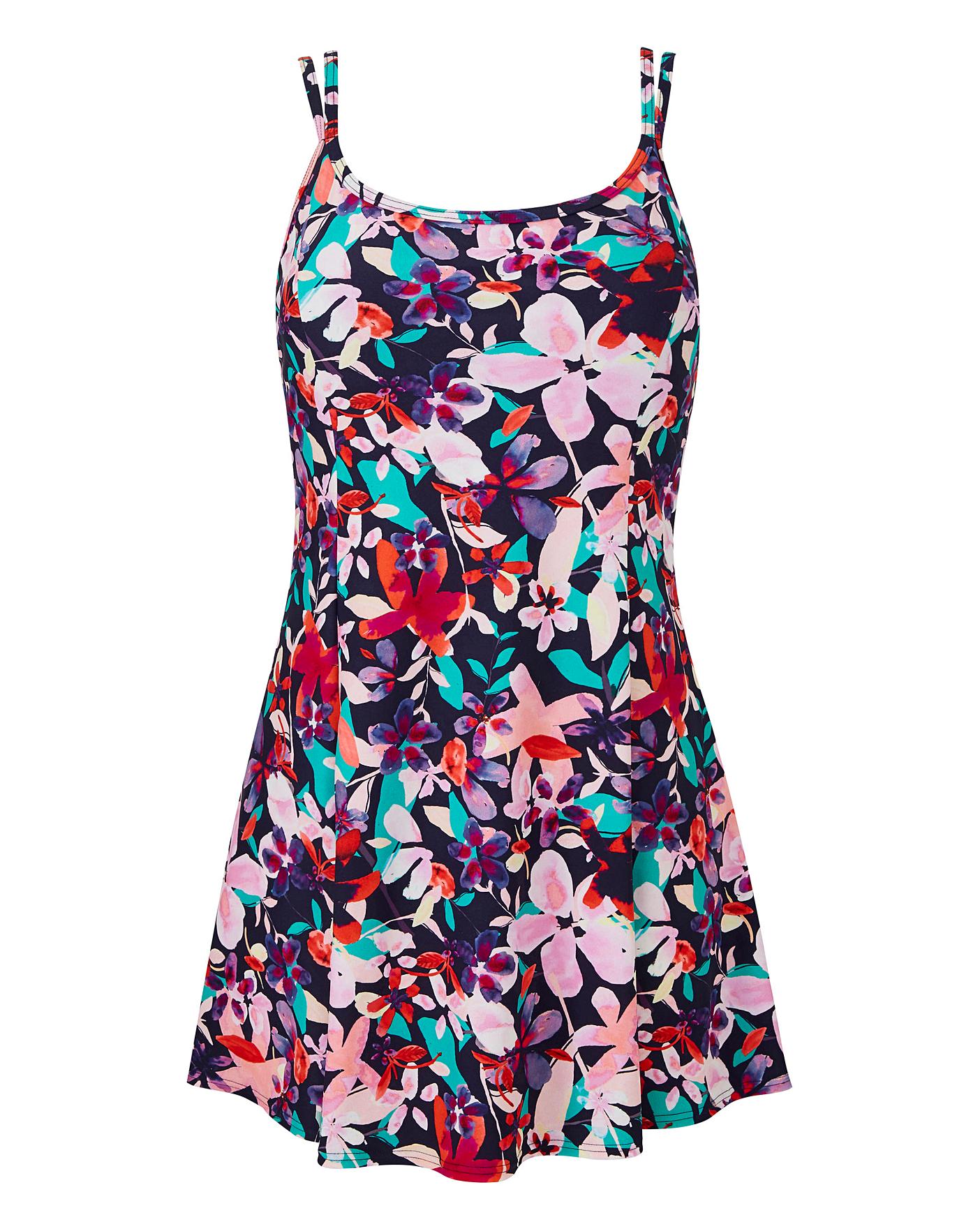 Magisculpt Flatter Me Swimdress - Longer | Simply Be