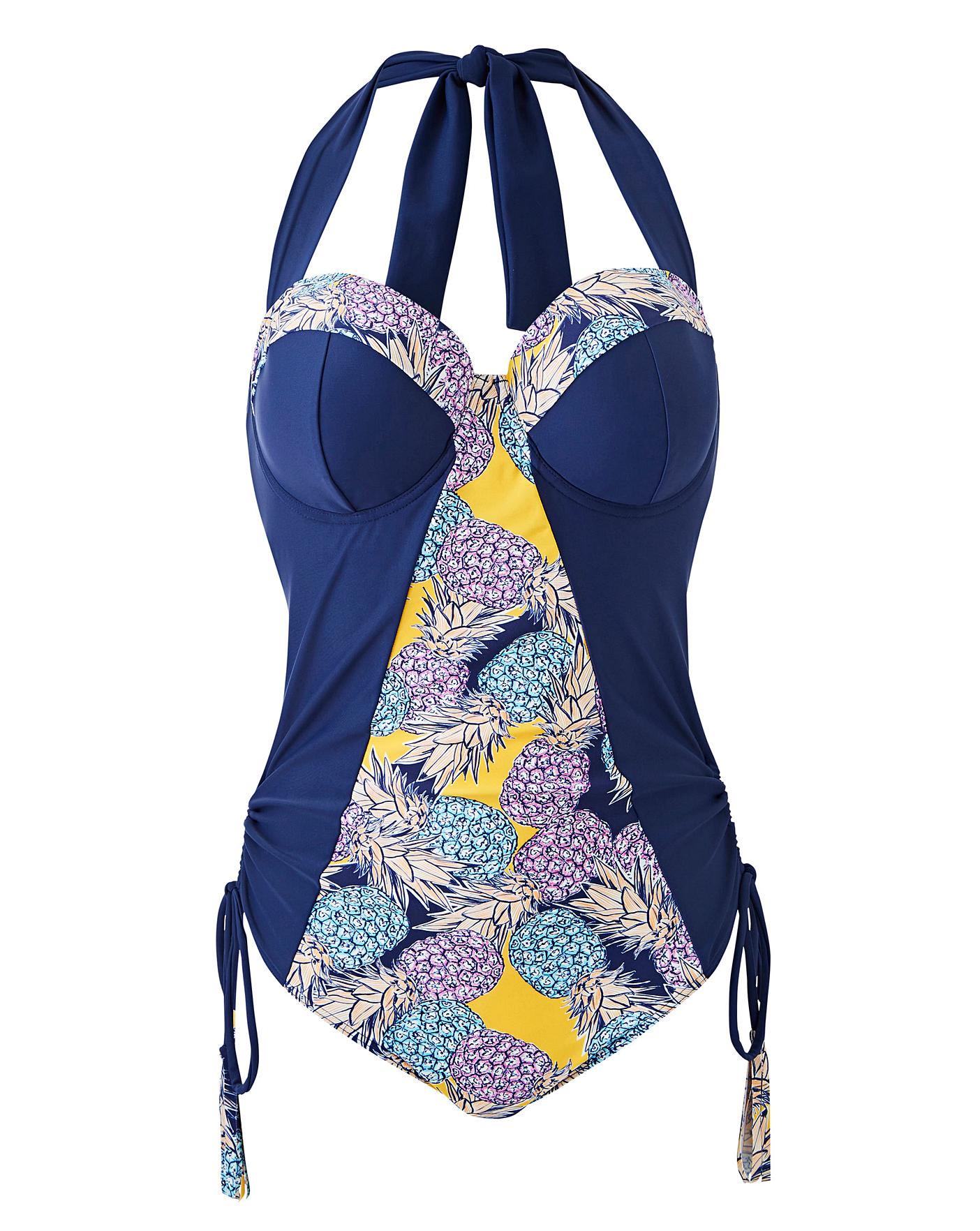 Adjustable Underwired Swimsuit J D Williams