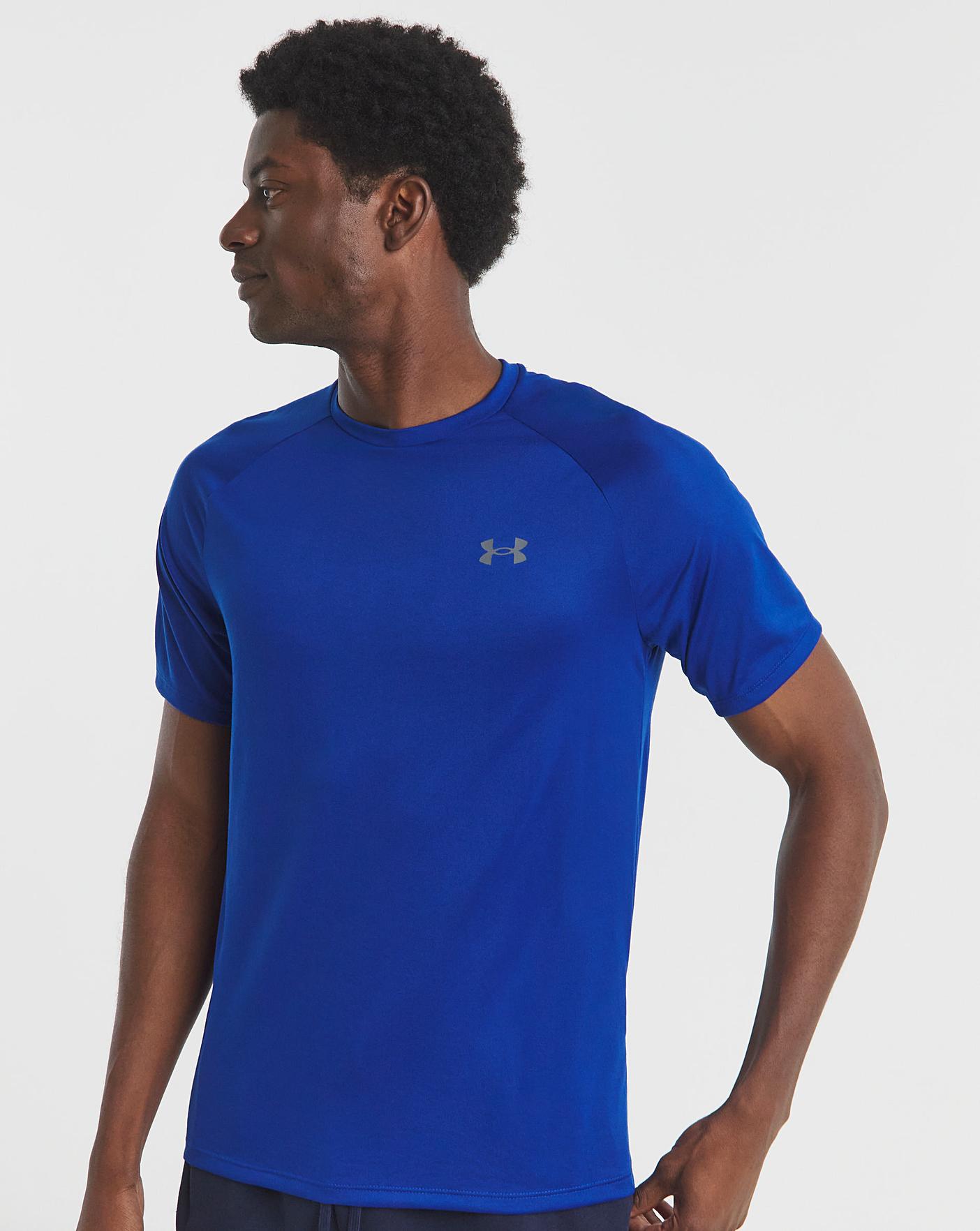 Ua Tech Under Armour Light Blue T Shirt Under Armour Tech SS T-Shirt