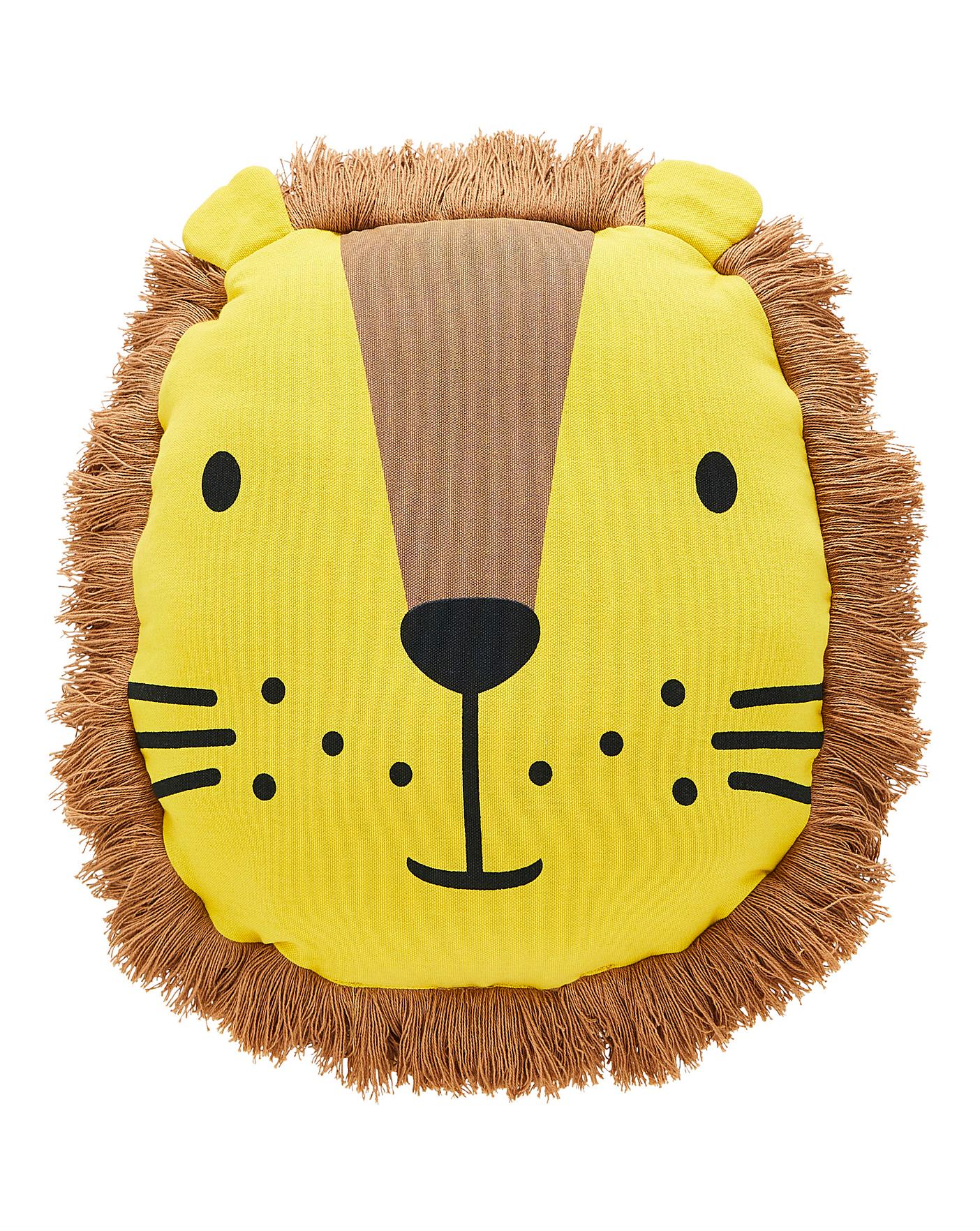 Lion Cushion J D Williams