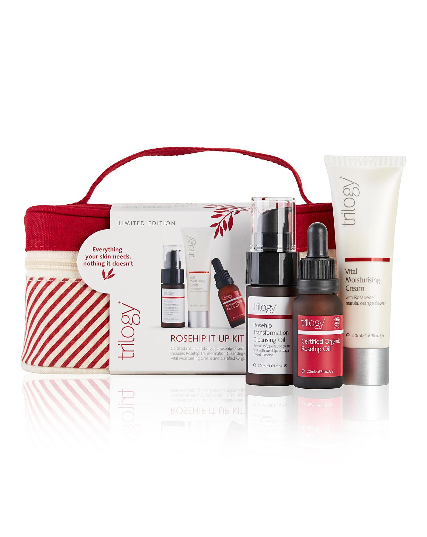 trilogy rosehip oil gift set
