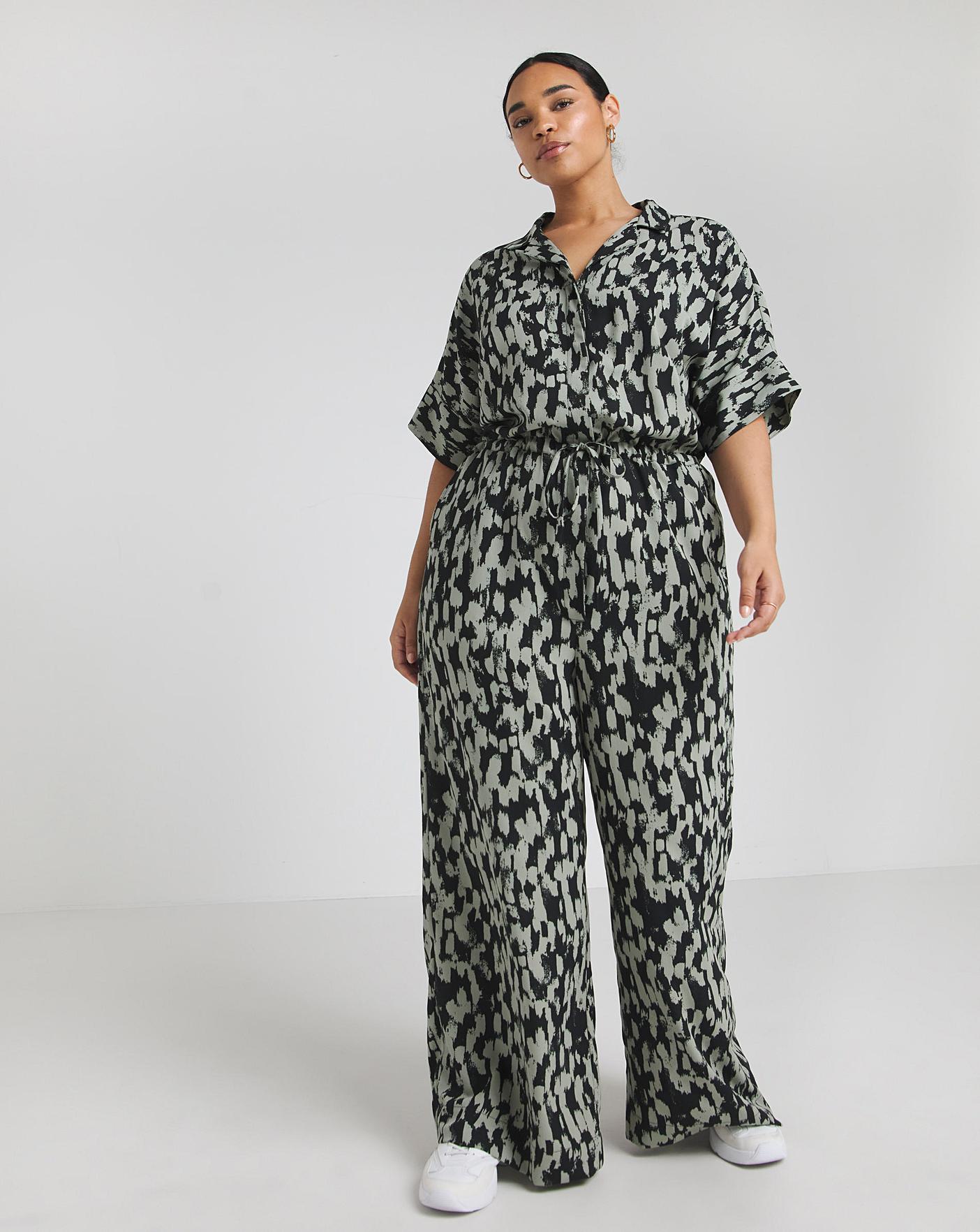 New look utility 2024 button through jumpsuit