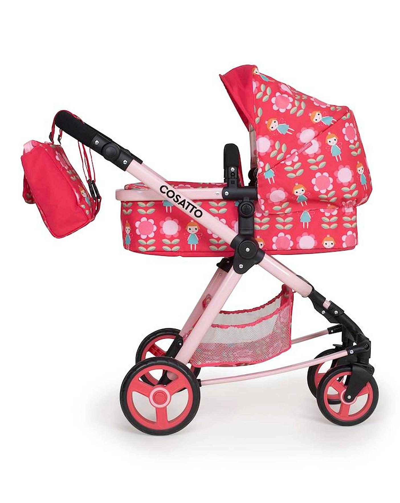 Cosatto Giggle Quad Doll Pram & Car Seat Premier Man