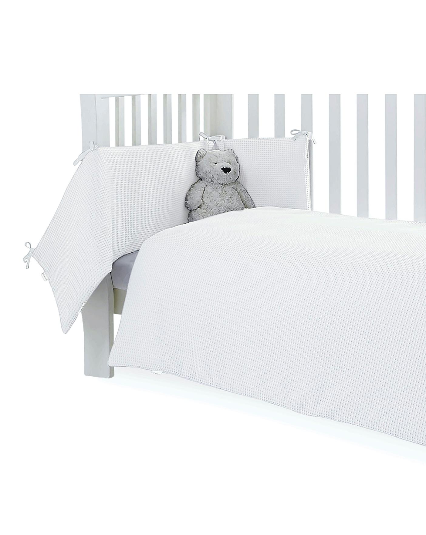 clair de lune silver lining cot bedding