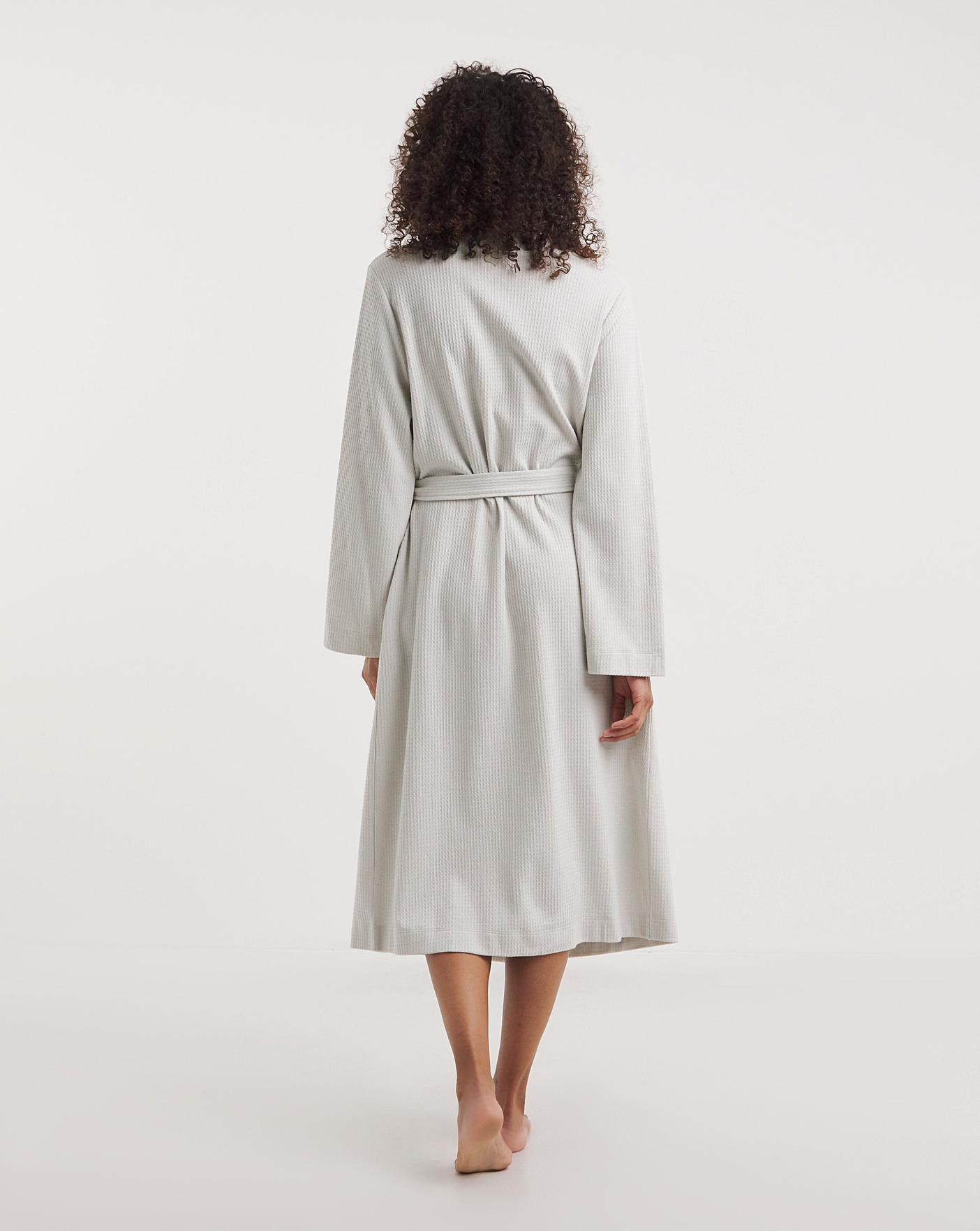 Pretty Secrets Waffle Dressing Gown J D Williams