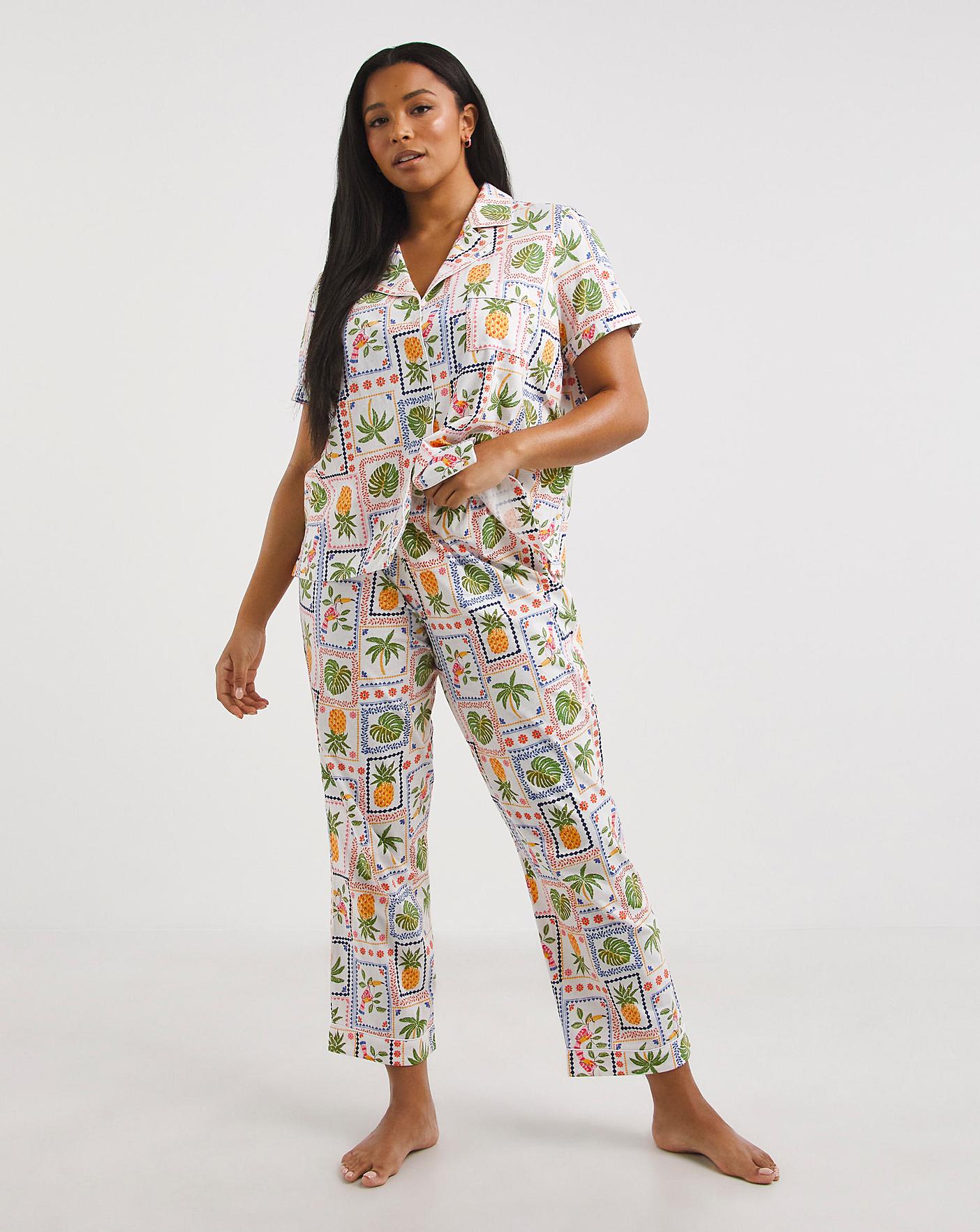 100% Cotton Long Pyjama Set by Linens Unlimited