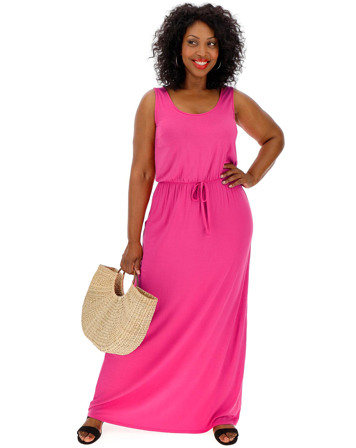 vest top maxi dress