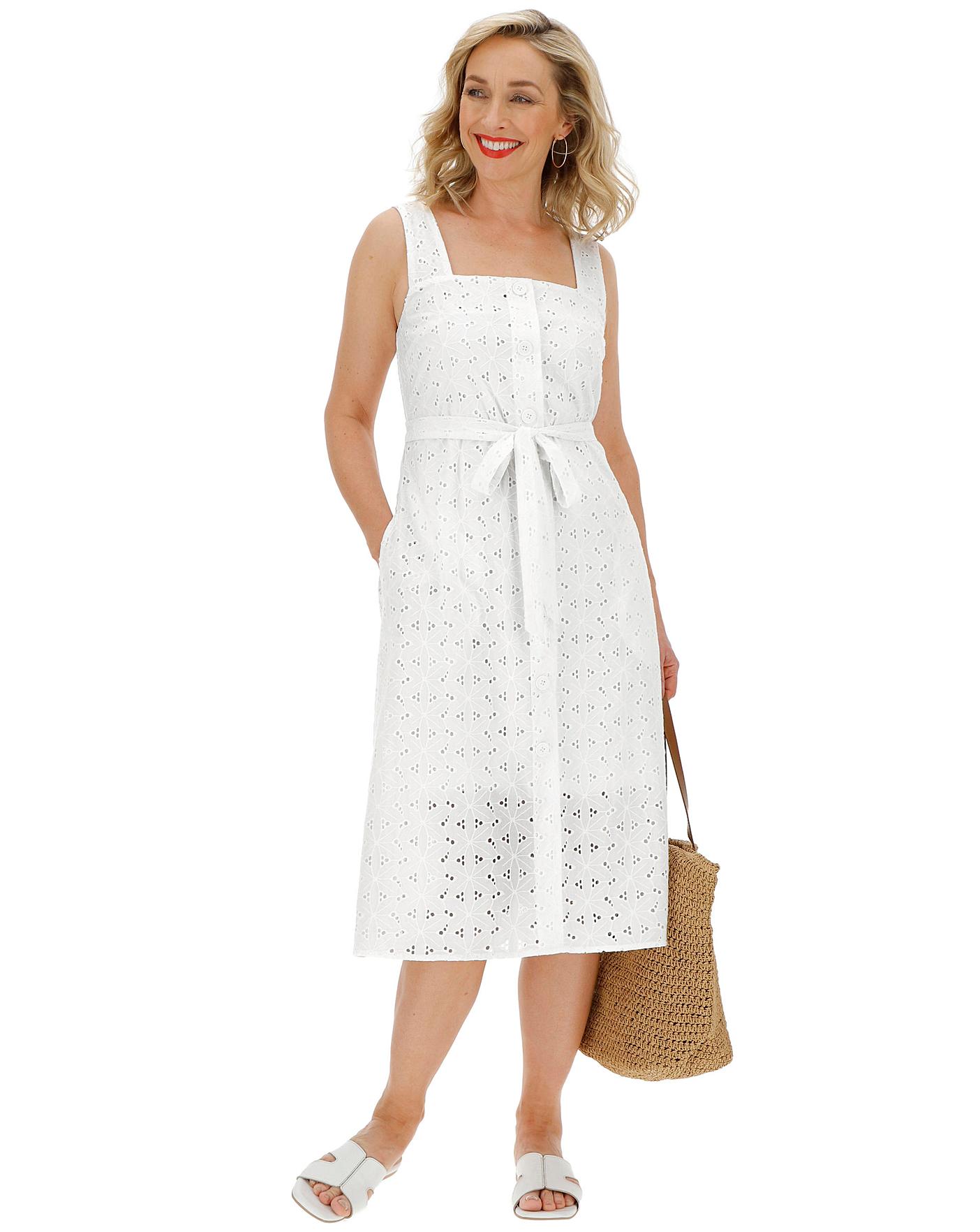 square neck sundress