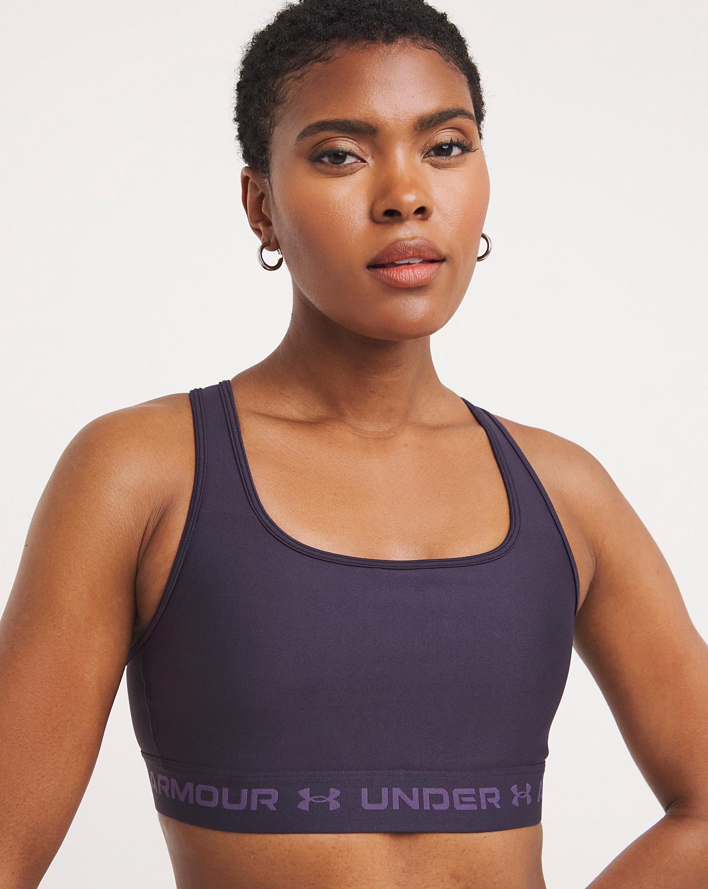 Buy Under Armour Women's Armour® Mid Crossback Sports Bra Purple