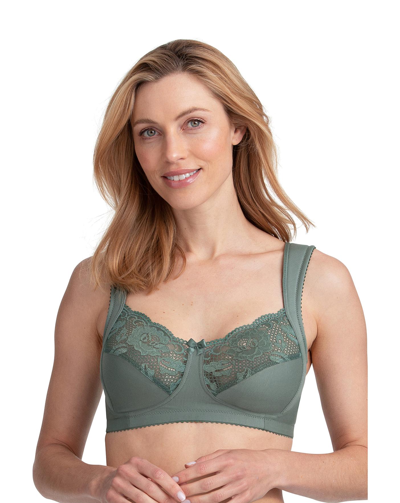 Lovely Lace Support bra – supportive cotton bra – Miss Mary