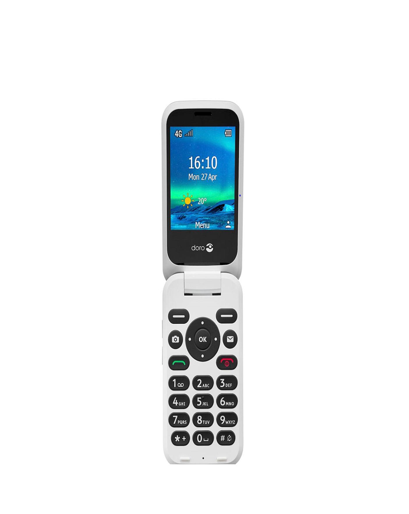 Doro 6820 Flip Mobile Phone - Black | Ambrose Wilson