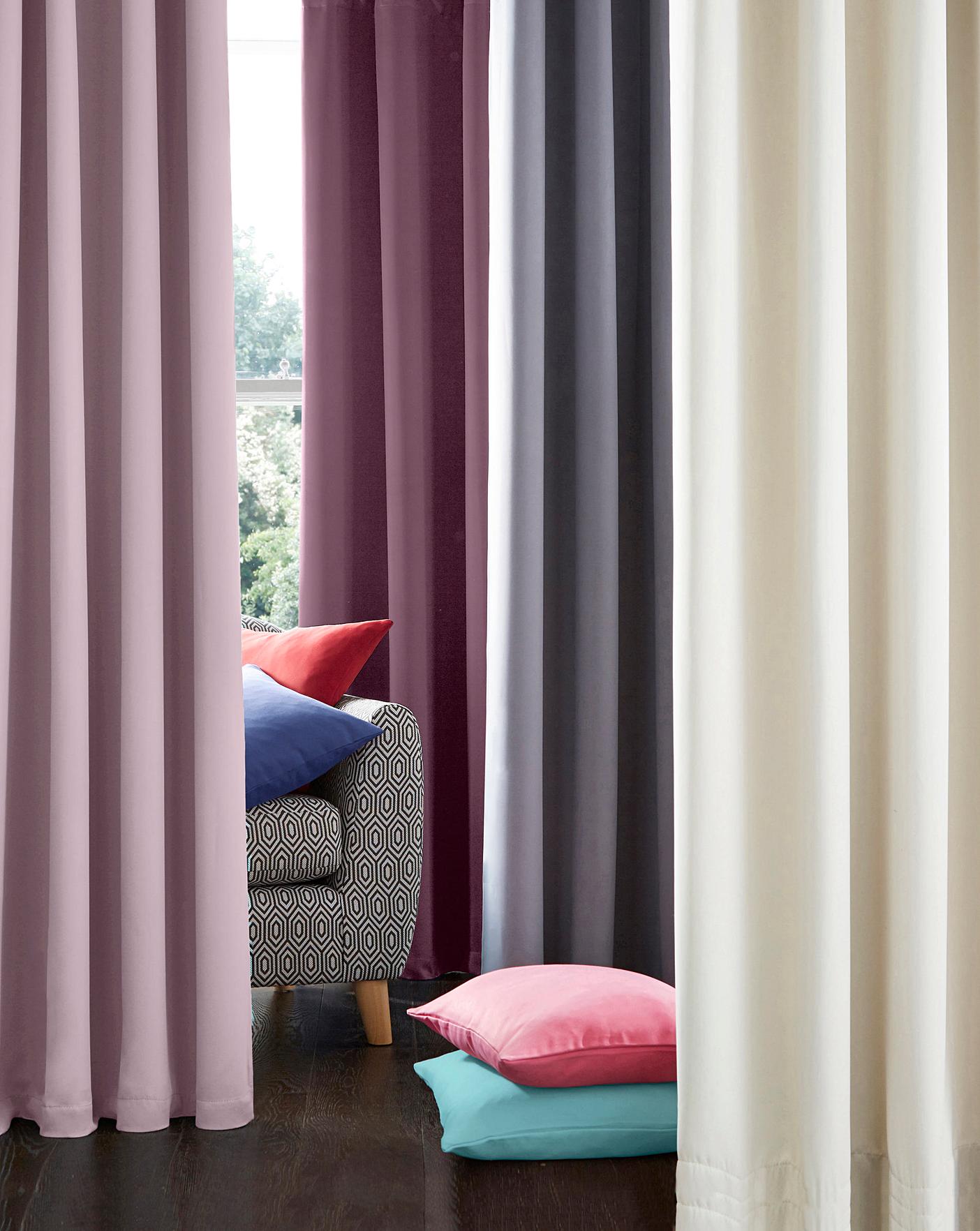 Twilight Blackout Pencil Pleat Curtains Oxendales