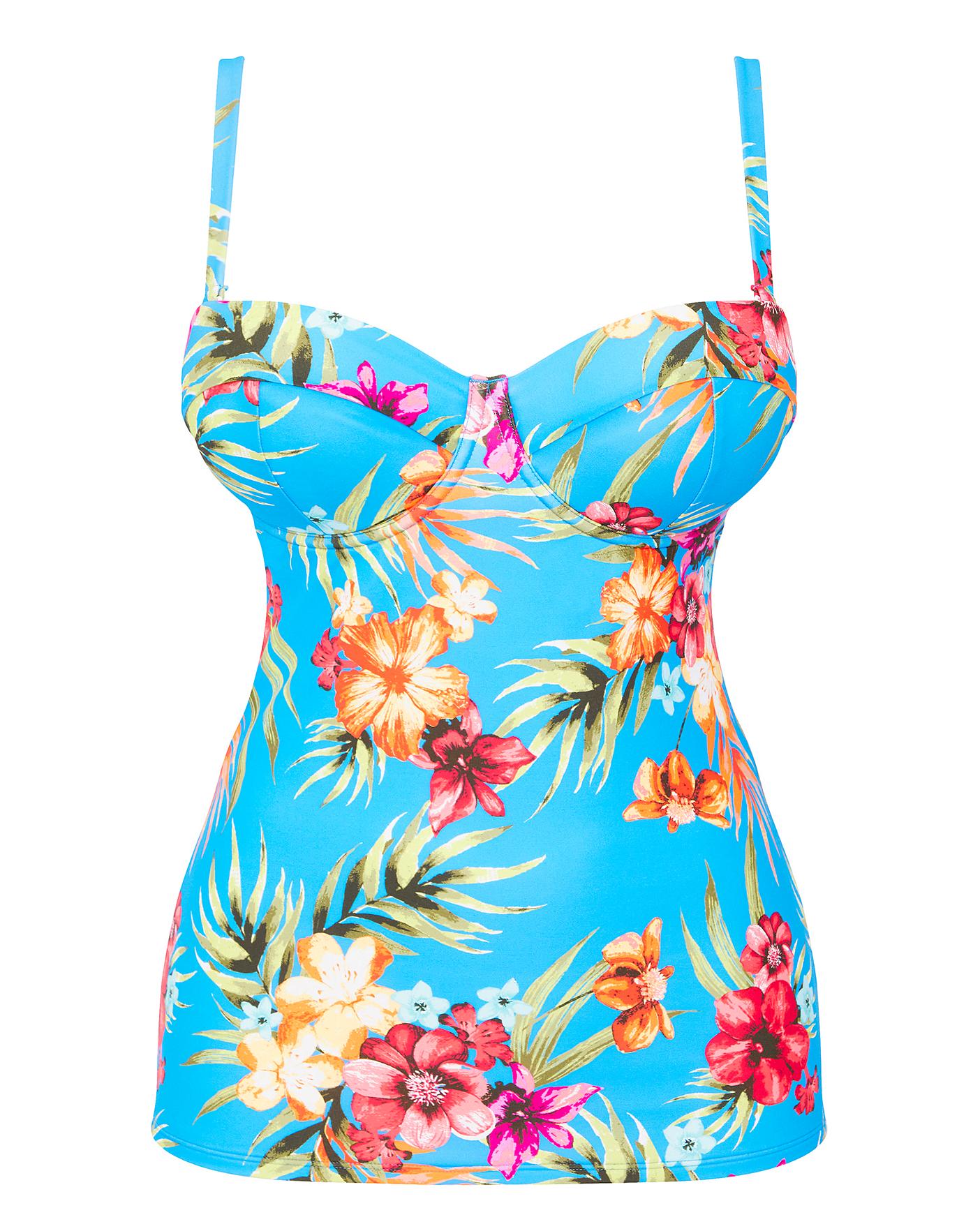Mix and Match Underwired Tankini Top