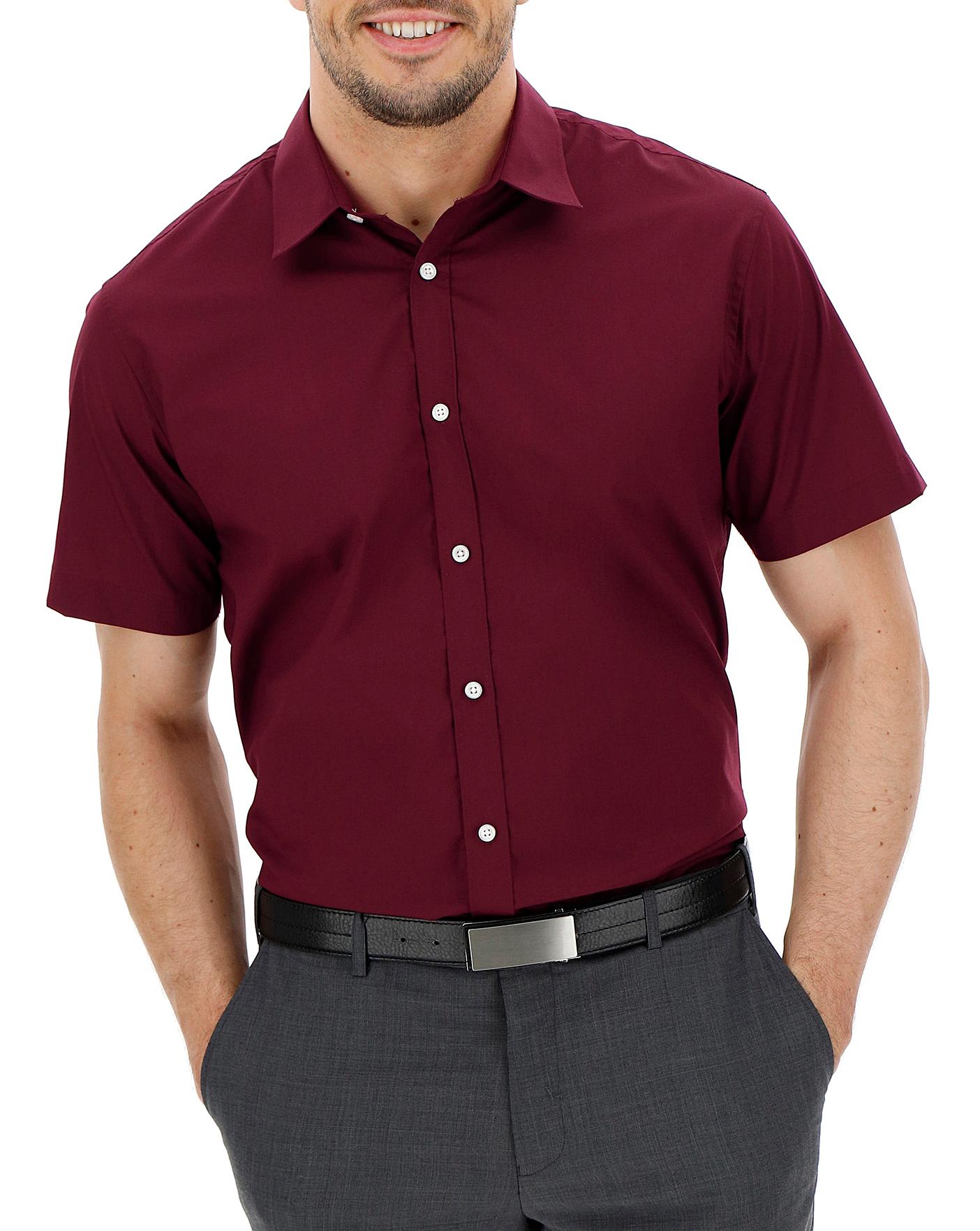 formal shirt short sleeve